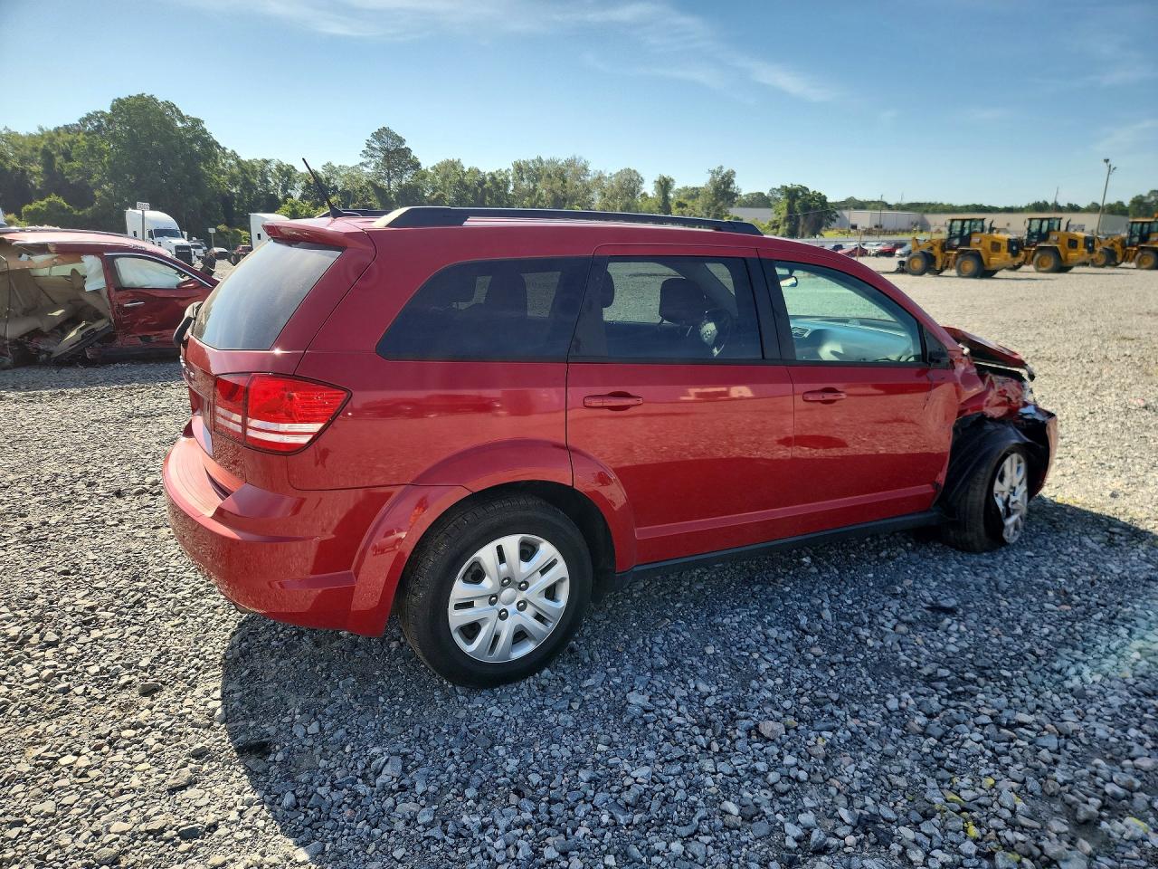 2017 Dodge Journey Se Red vin: 3C4PDCAB7HT622596