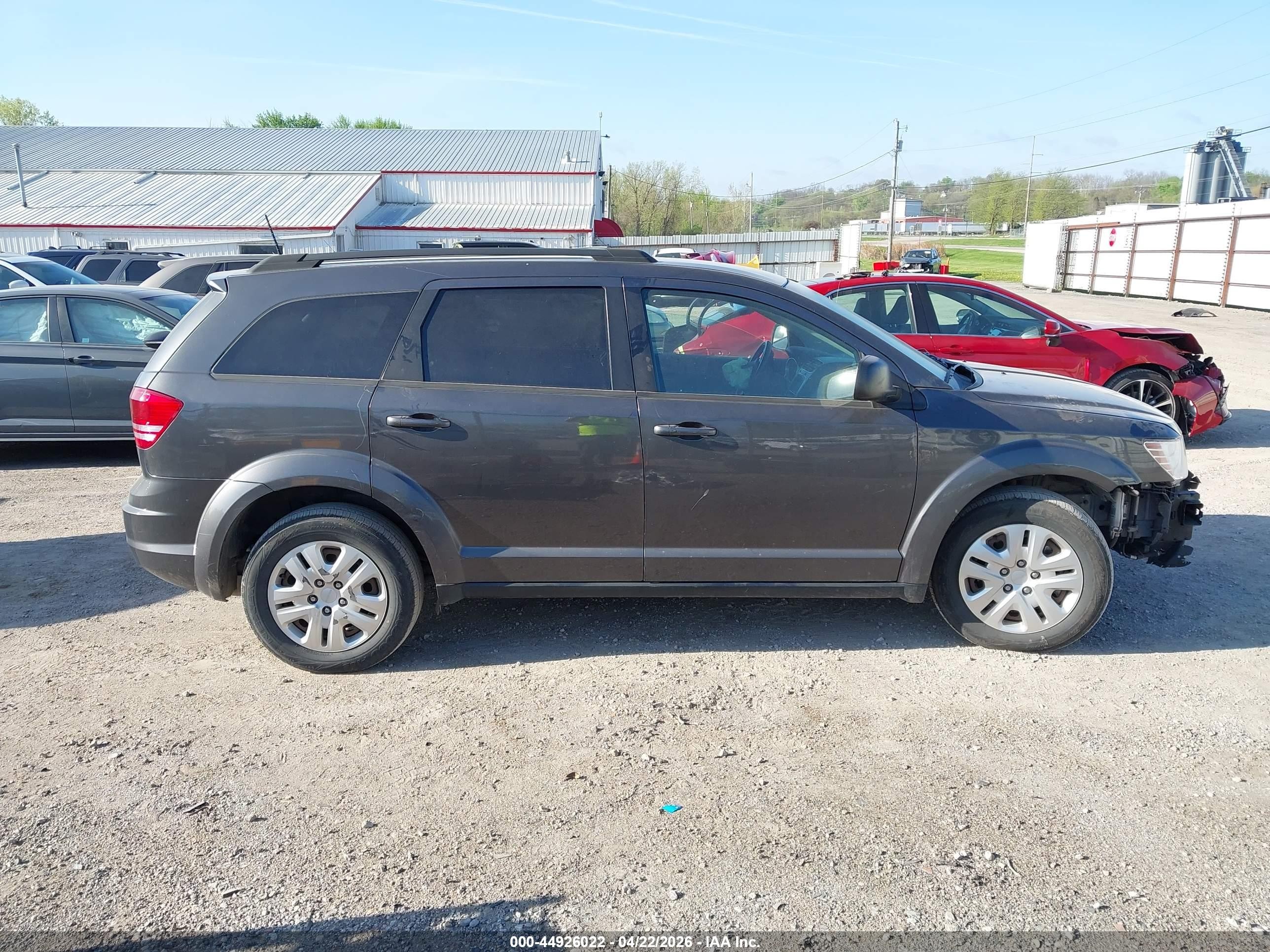 2020 Dodge Journey Se Value Gray vin: 3C4PDCAB7LT237600