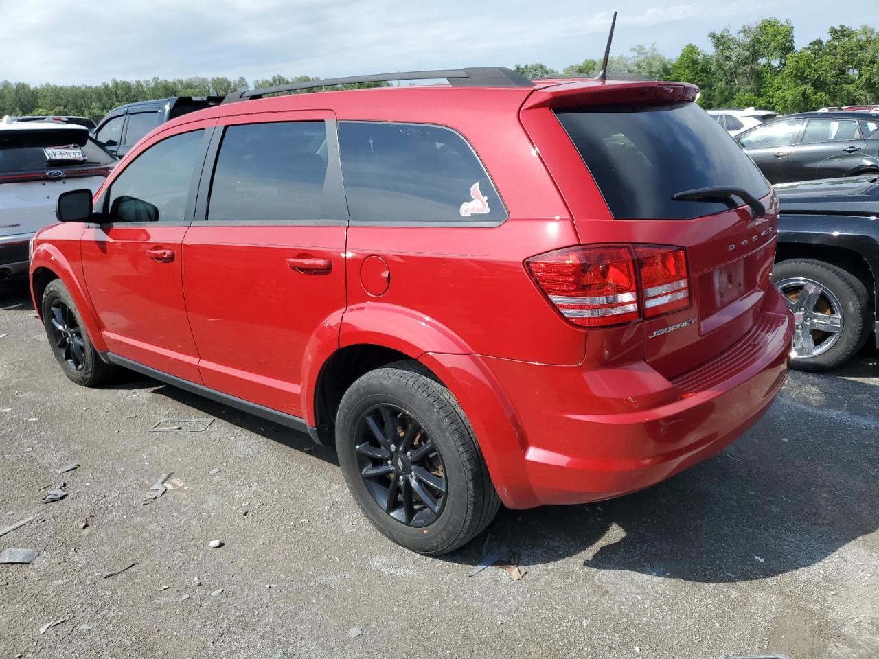 2020 Dodge Journey Se Red vin: 3C4PDCAB7LT276753