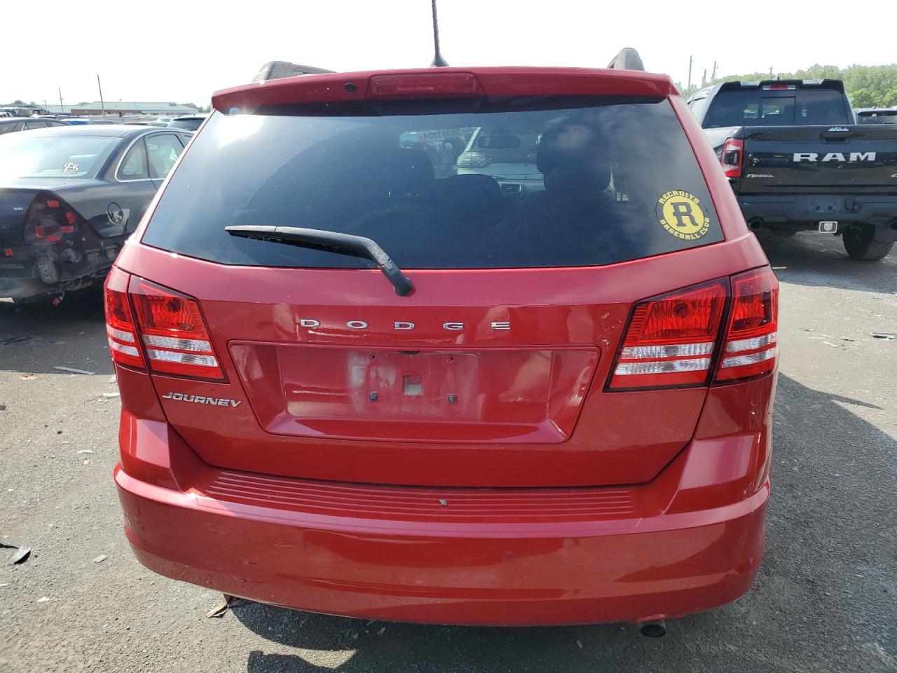 2020 Dodge Journey Se Red vin: 3C4PDCAB7LT276753