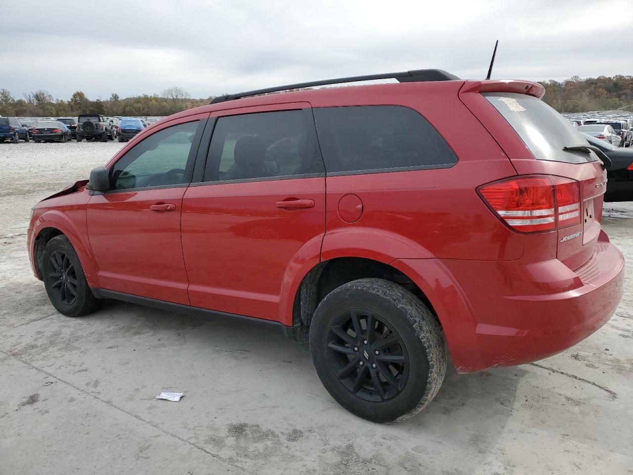 2020 Dodge Journey Se Red vin: 3C4PDCAB7LT276753