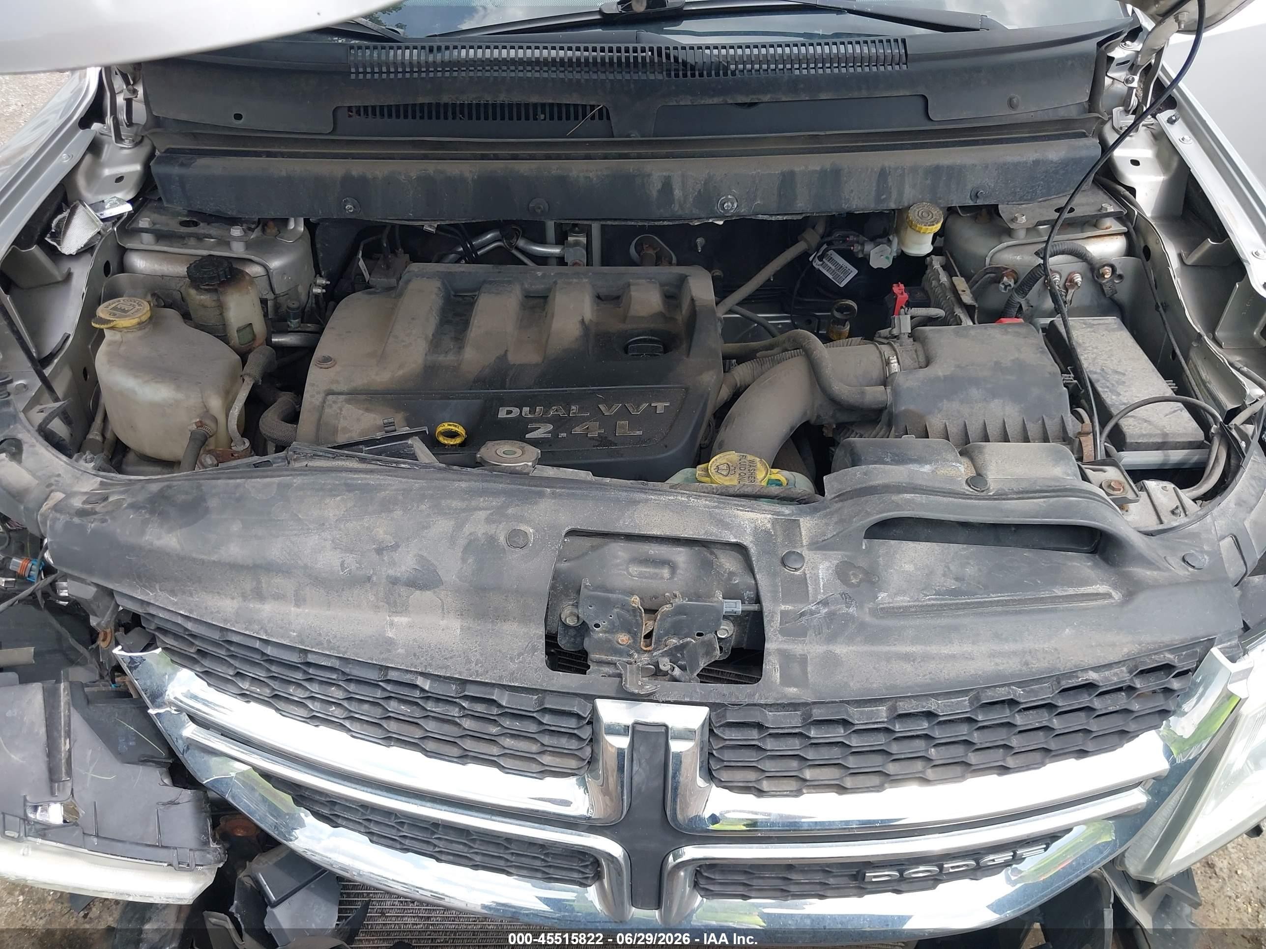 2012 Dodge Journey Se/avp Silver vin: 3C4PDCAB8CT207263