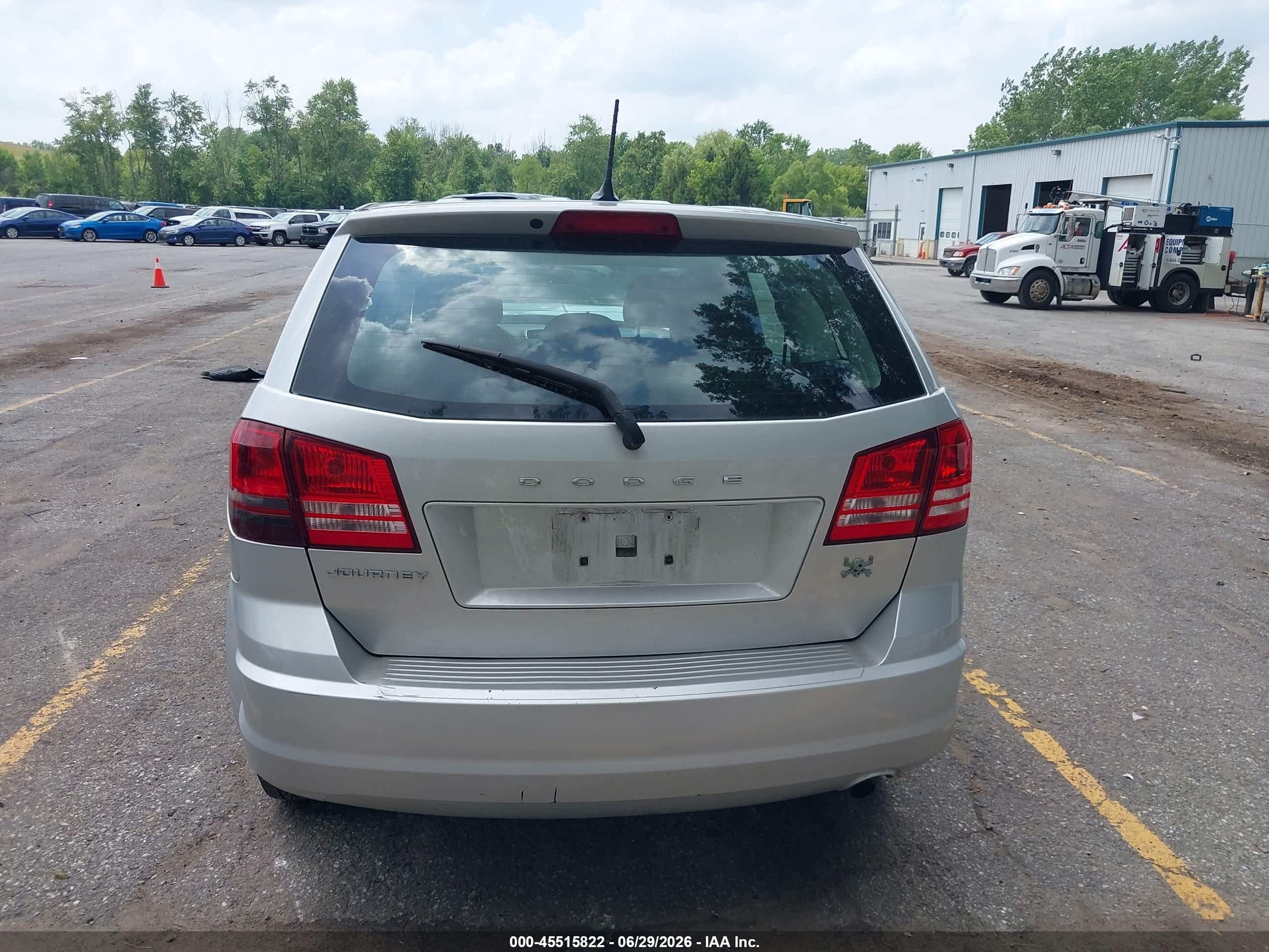 2012 Dodge Journey Se/avp Silver vin: 3C4PDCAB8CT207263
