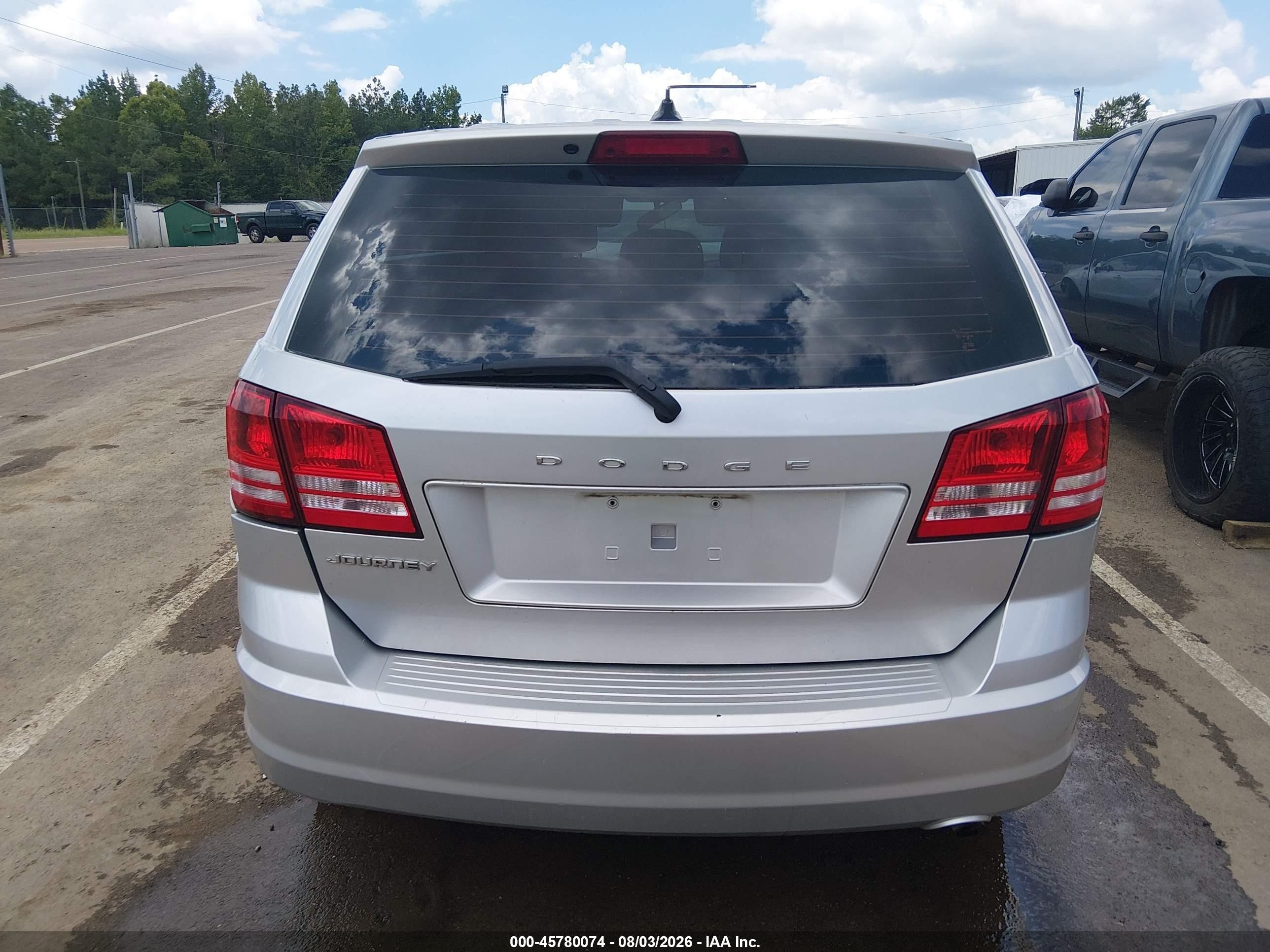 2012 Dodge Journey Se/avp Silver vin: 3C4PDCAB8CT262389