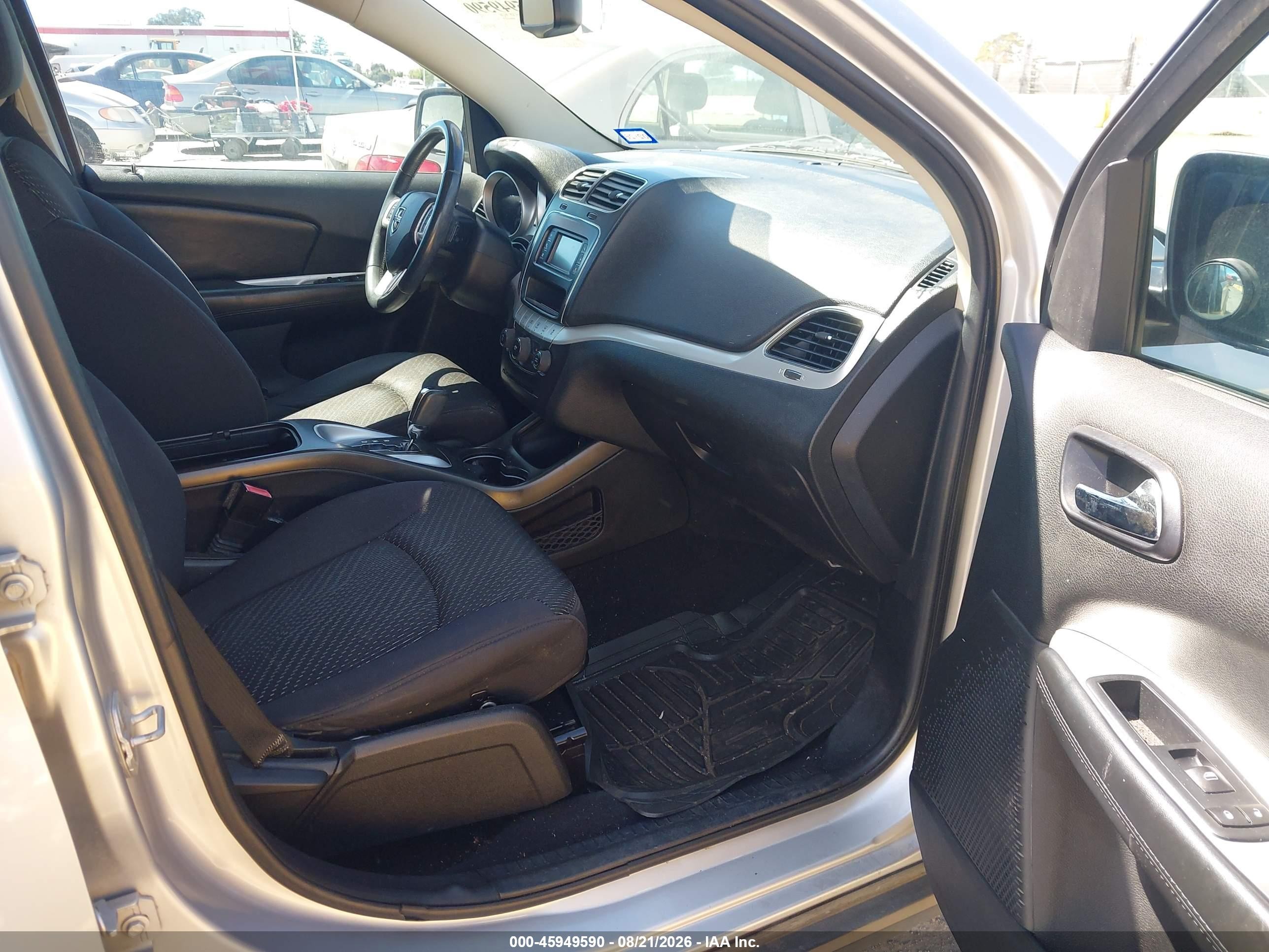 2013 Dodge Journey American Value Pkg Серый vin: 3C4PDCAB8DT502414