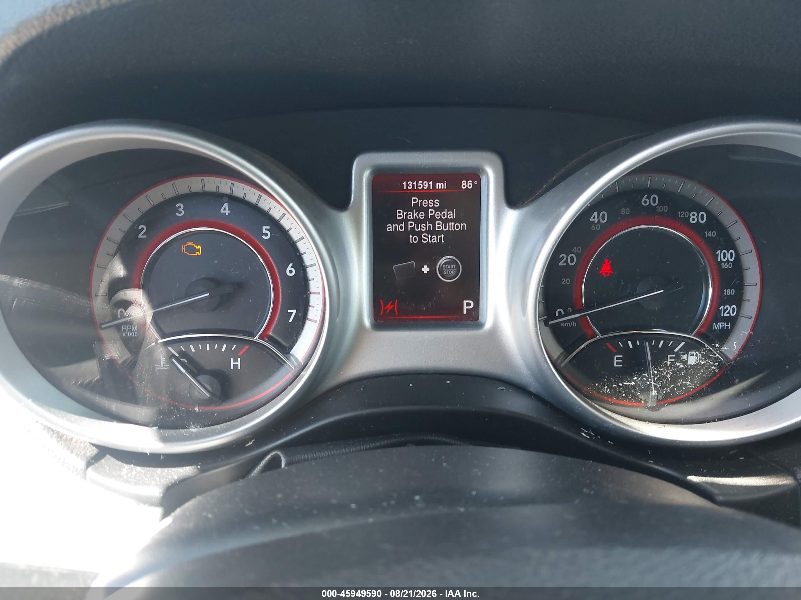 2013 Dodge Journey American Value Pkg Серый vin: 3C4PDCAB8DT502414