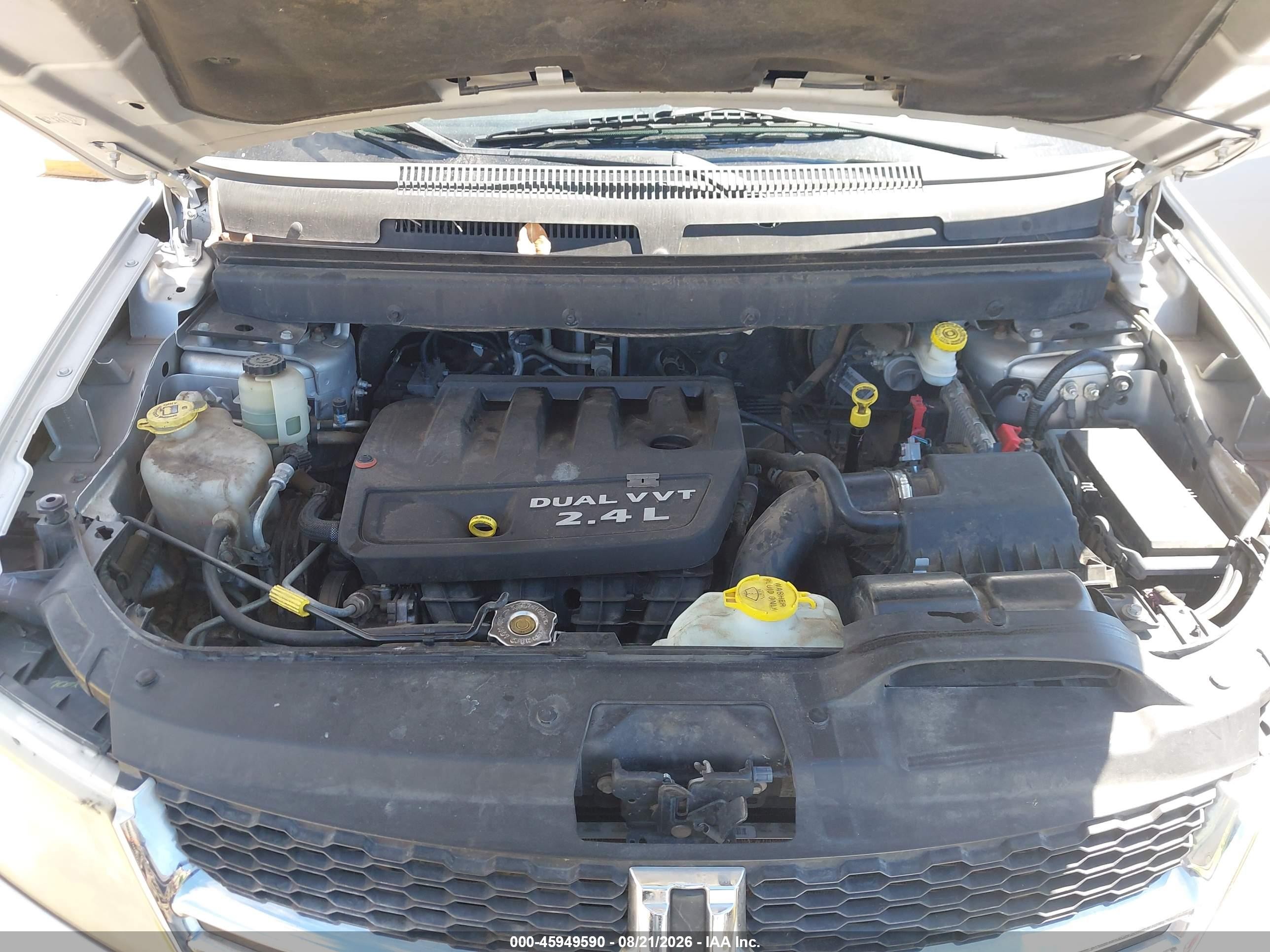 2013 Dodge Journey American Value Pkg Серый vin: 3C4PDCAB8DT502414
