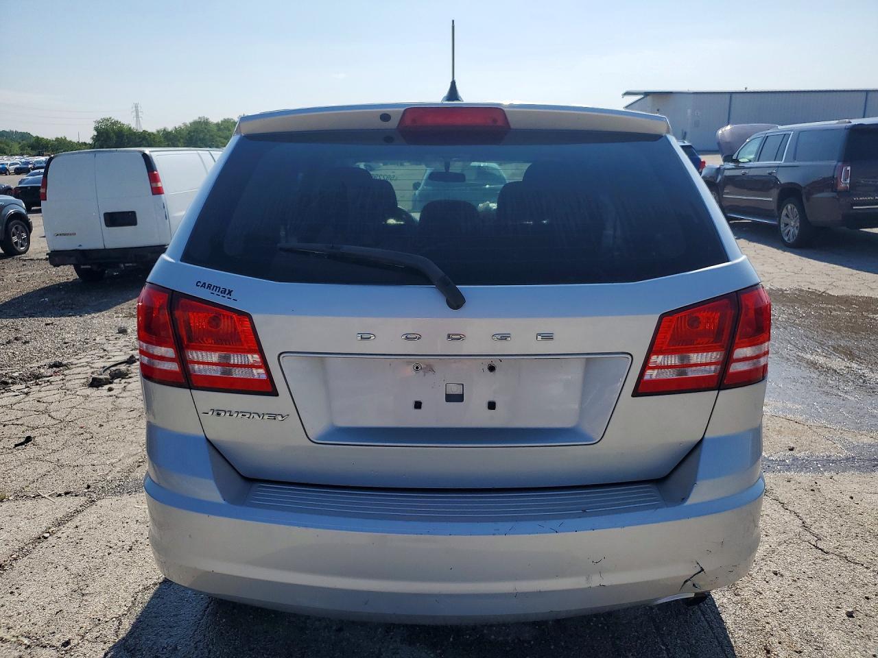 2014 Dodge Journey Se Silver vin: 3C4PDCAB8ET150954