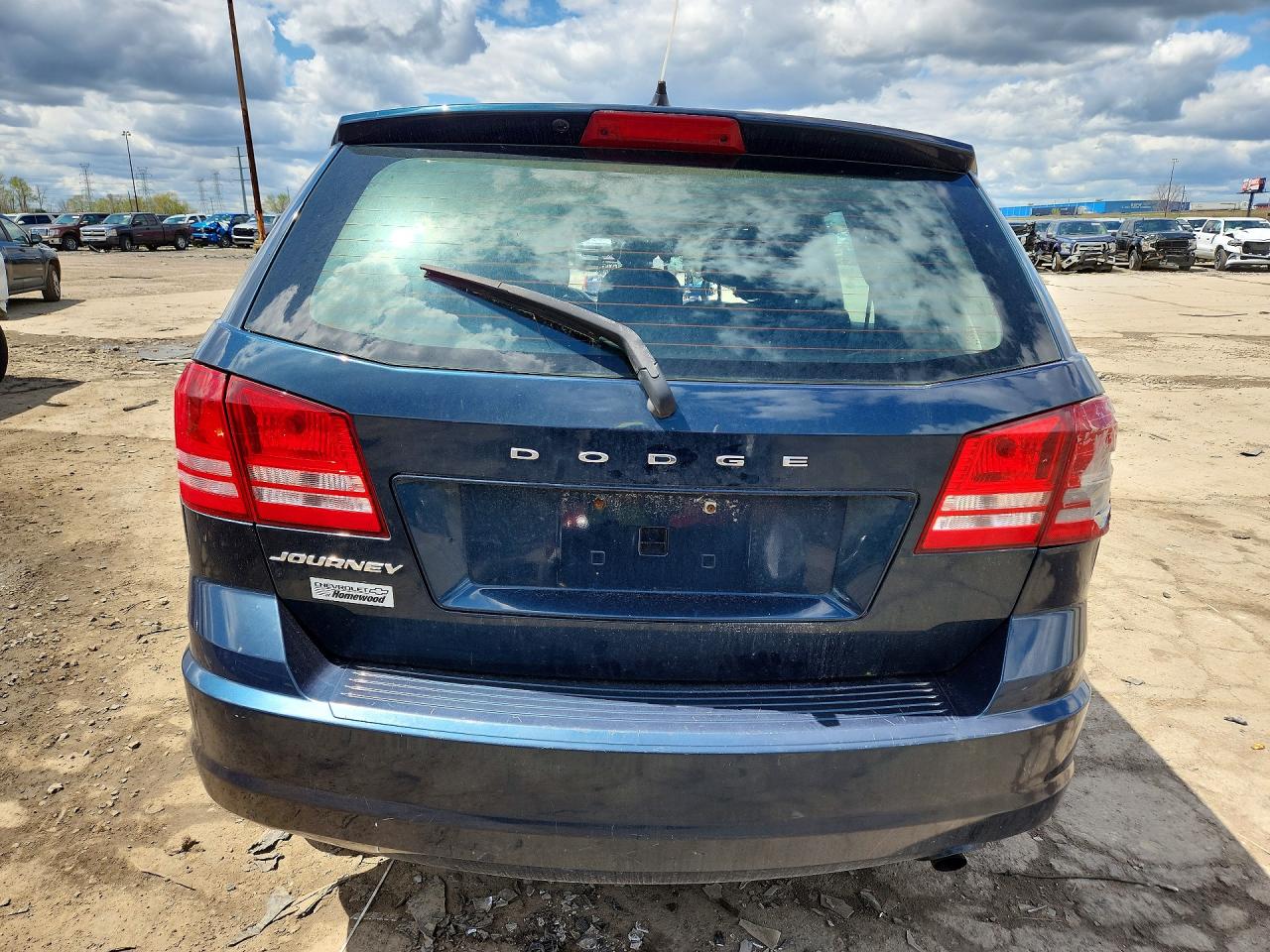 2014 Dodge Journey Se Blue vin: 3C4PDCAB8ET171111