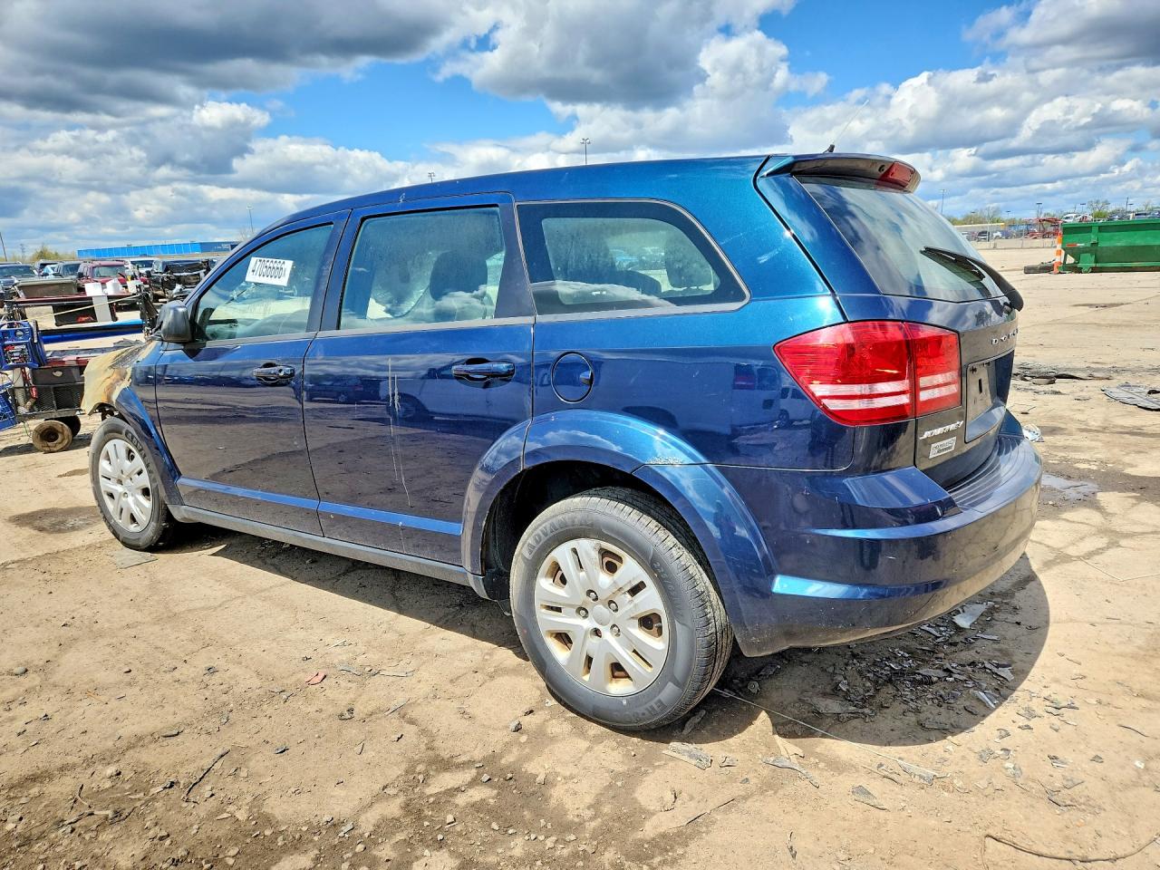 2014 Dodge Journey Se Blue vin: 3C4PDCAB8ET171111