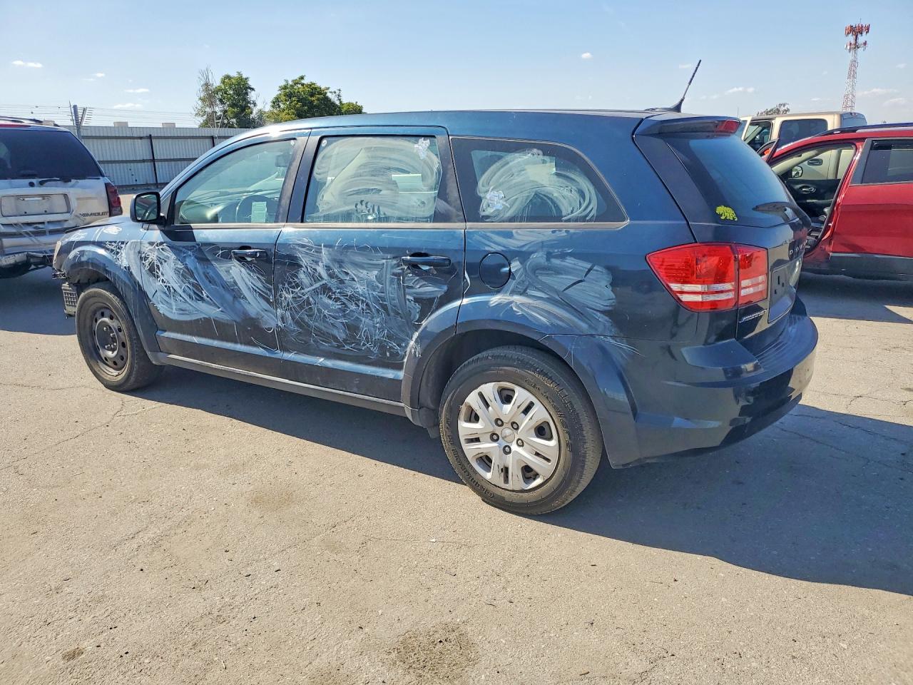 2014 Dodge Journey Se Синий vin: 3C4PDCAB8ET198924