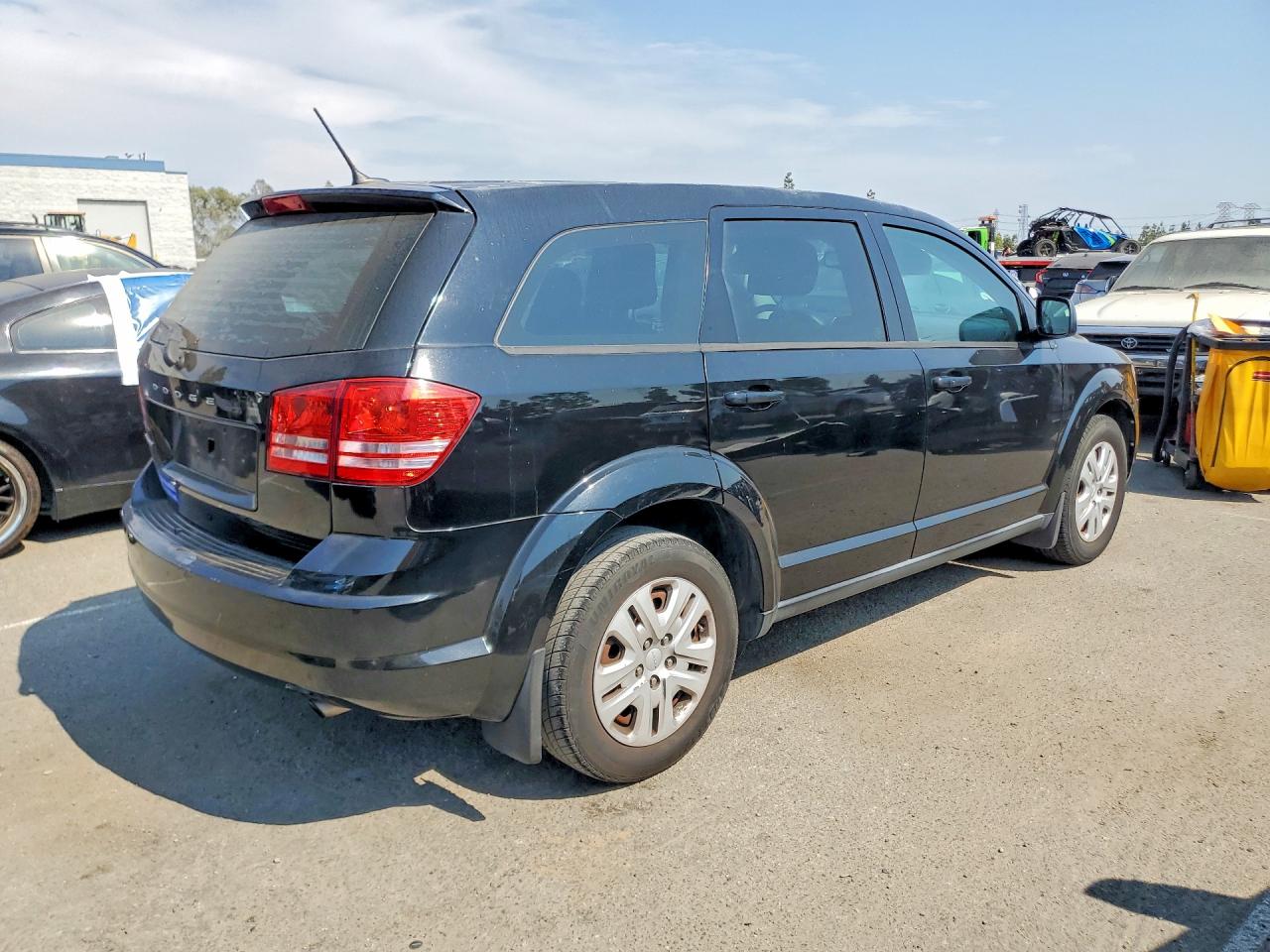 2014 Dodge Journey Se Black vin: 3C4PDCAB8ET280751