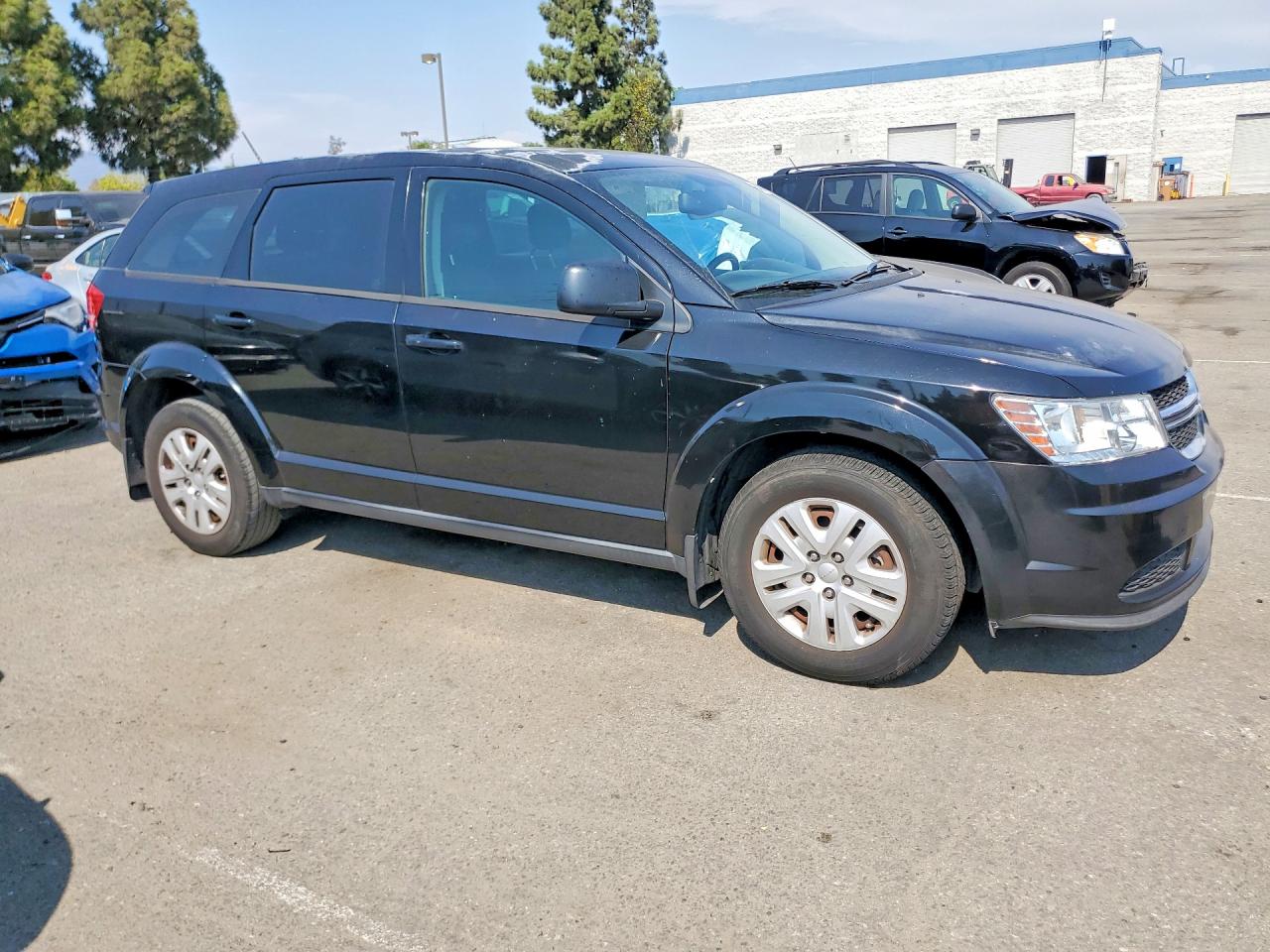 2014 Dodge Journey Se Black vin: 3C4PDCAB8ET280751