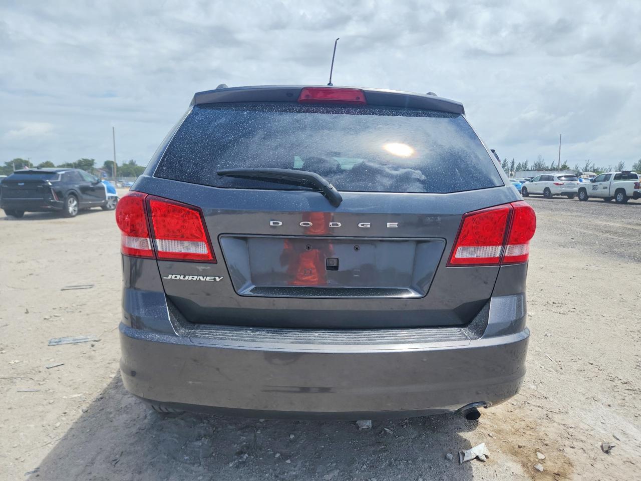 2014 Dodge Journey Se Gray vin: 3C4PDCAB8ET303977