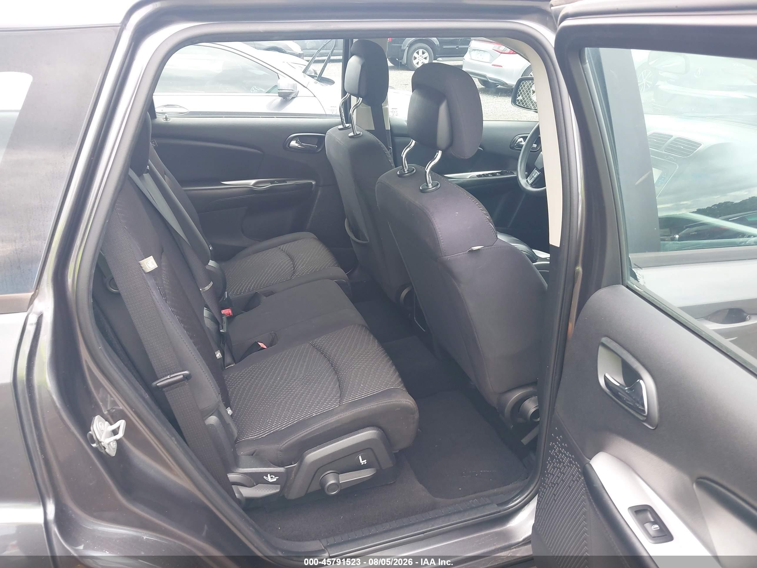 2015 Dodge Journey American Value Pkg Black vin: 3C4PDCAB8FT557366