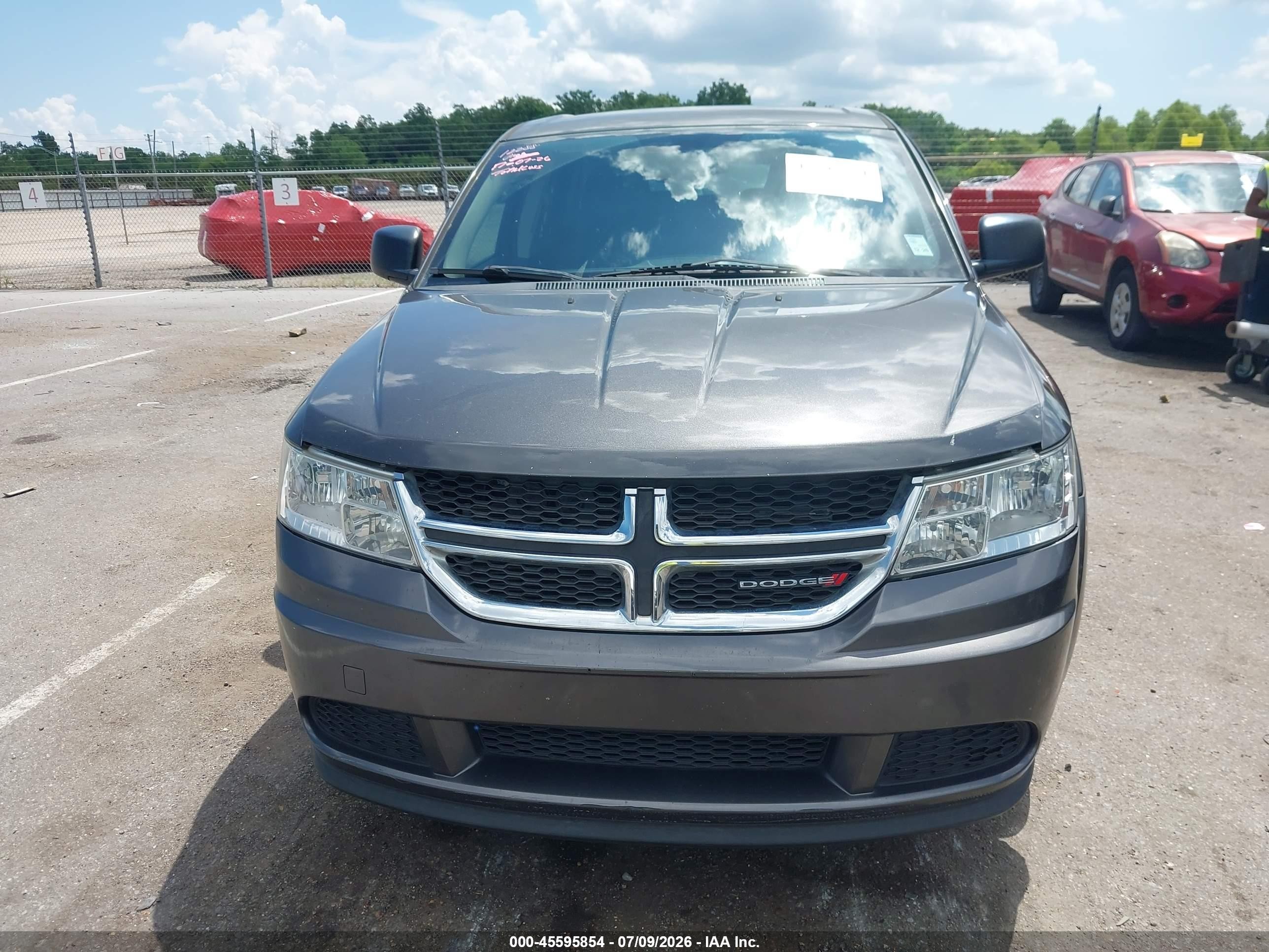 2015 Dodge Journey American Value Pkg Gray vin: 3C4PDCAB8FT559747