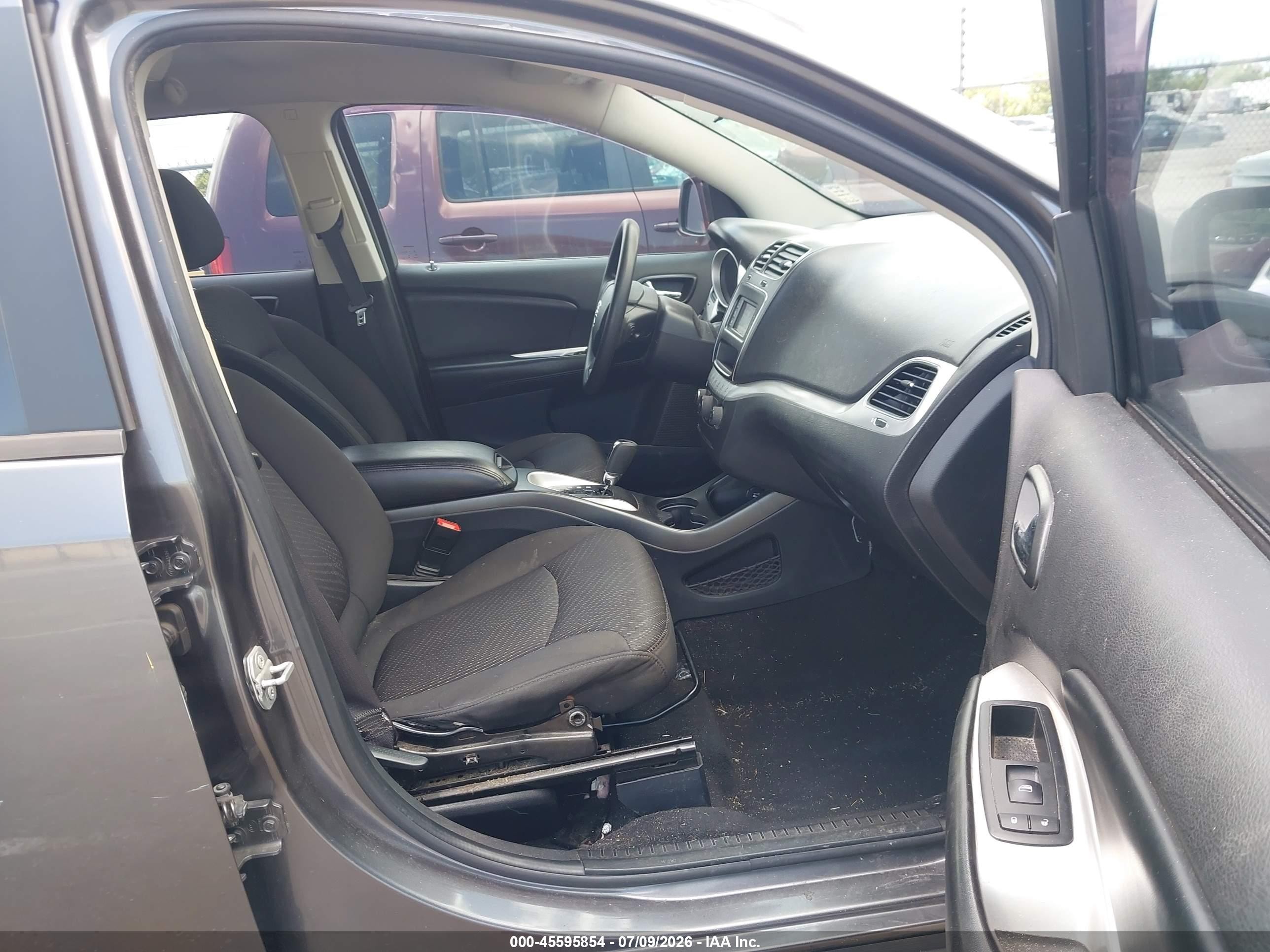 2015 Dodge Journey American Value Pkg Gray vin: 3C4PDCAB8FT559747
