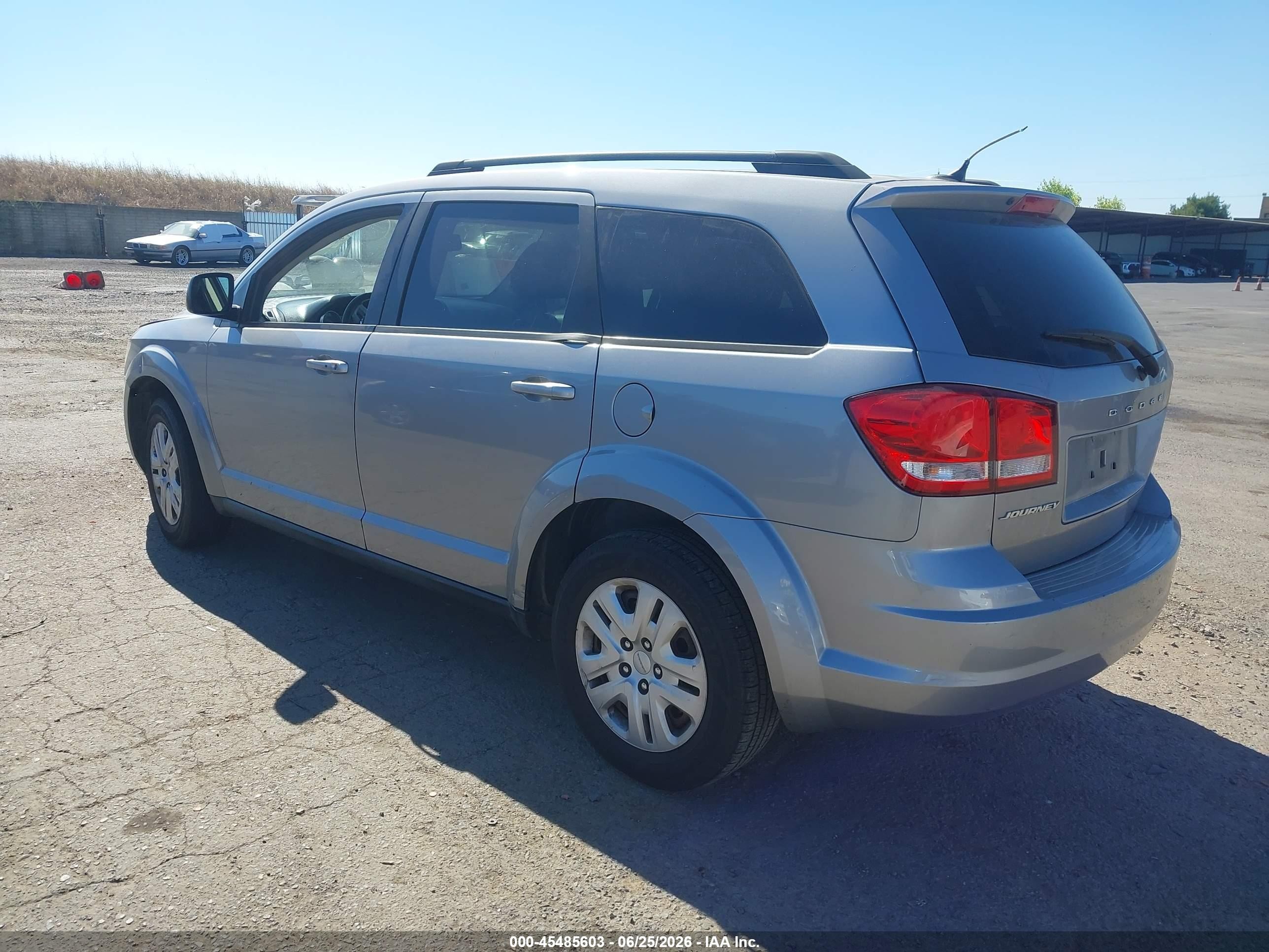 2015 Dodge Journey Se Silver vin: 3C4PDCAB8FT566195