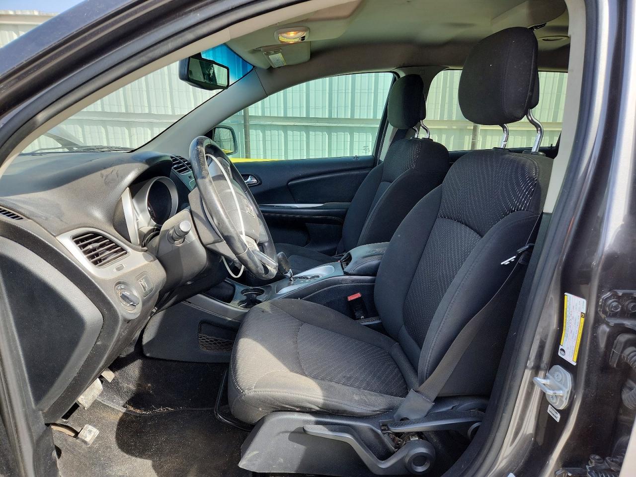 2015 Dodge Journey Se Gray vin: 3C4PDCAB8FT737592