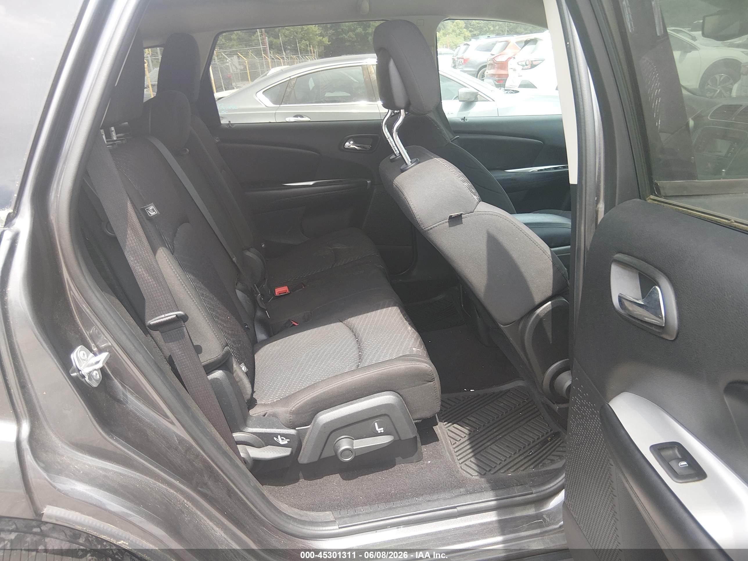 2015 Dodge Journey Se Gray vin: 3C4PDCAB8FT756112