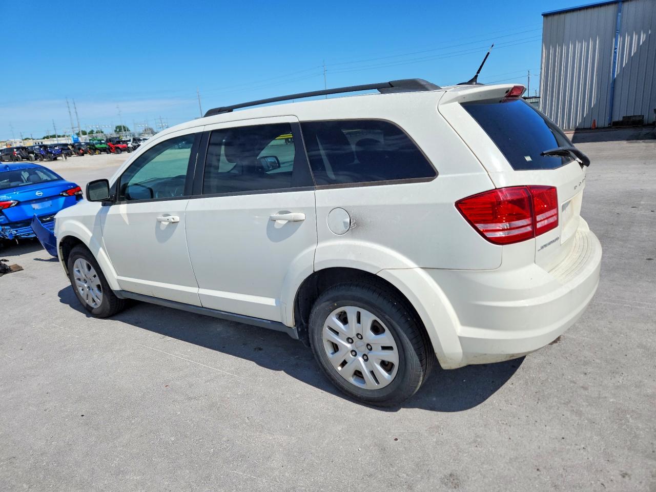 2016 Dodge Journey Se White vin: 3C4PDCAB8GT246487