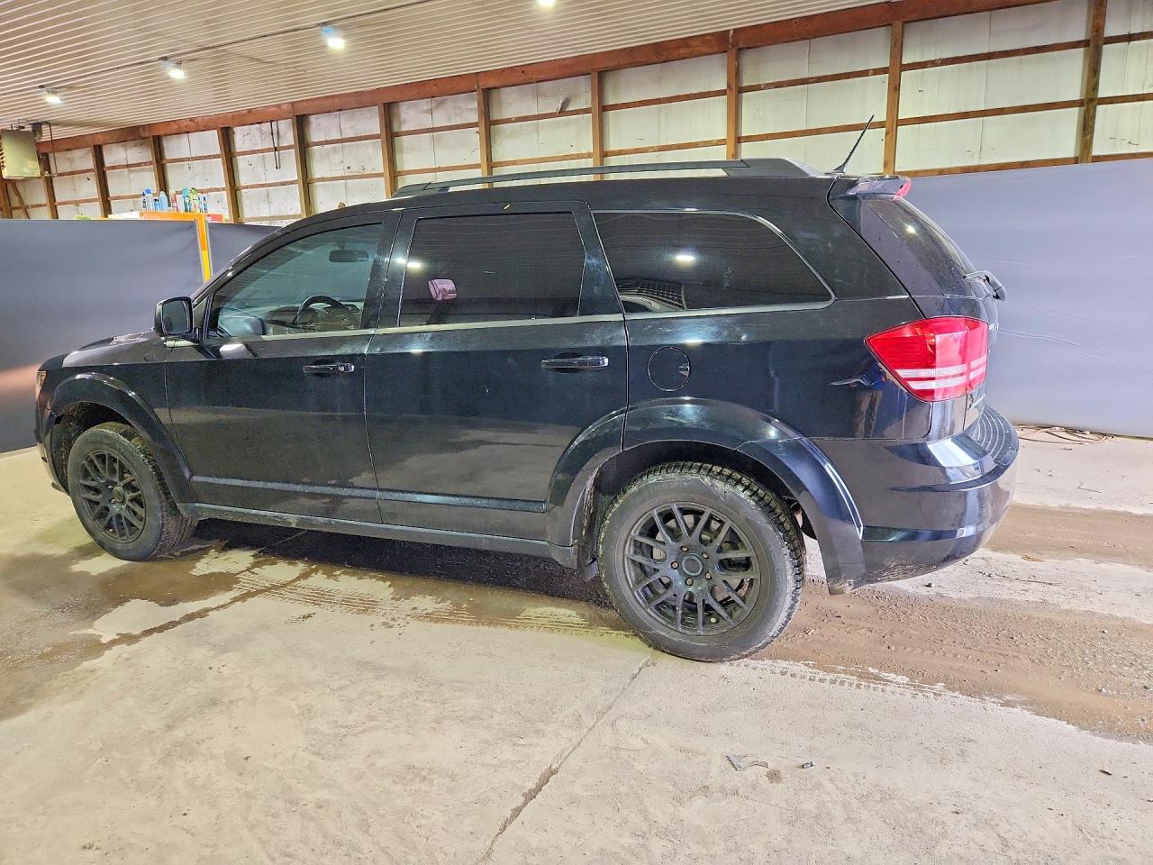 2017 Dodge Journey Se Black vin: 3C4PDCAB8HT606441