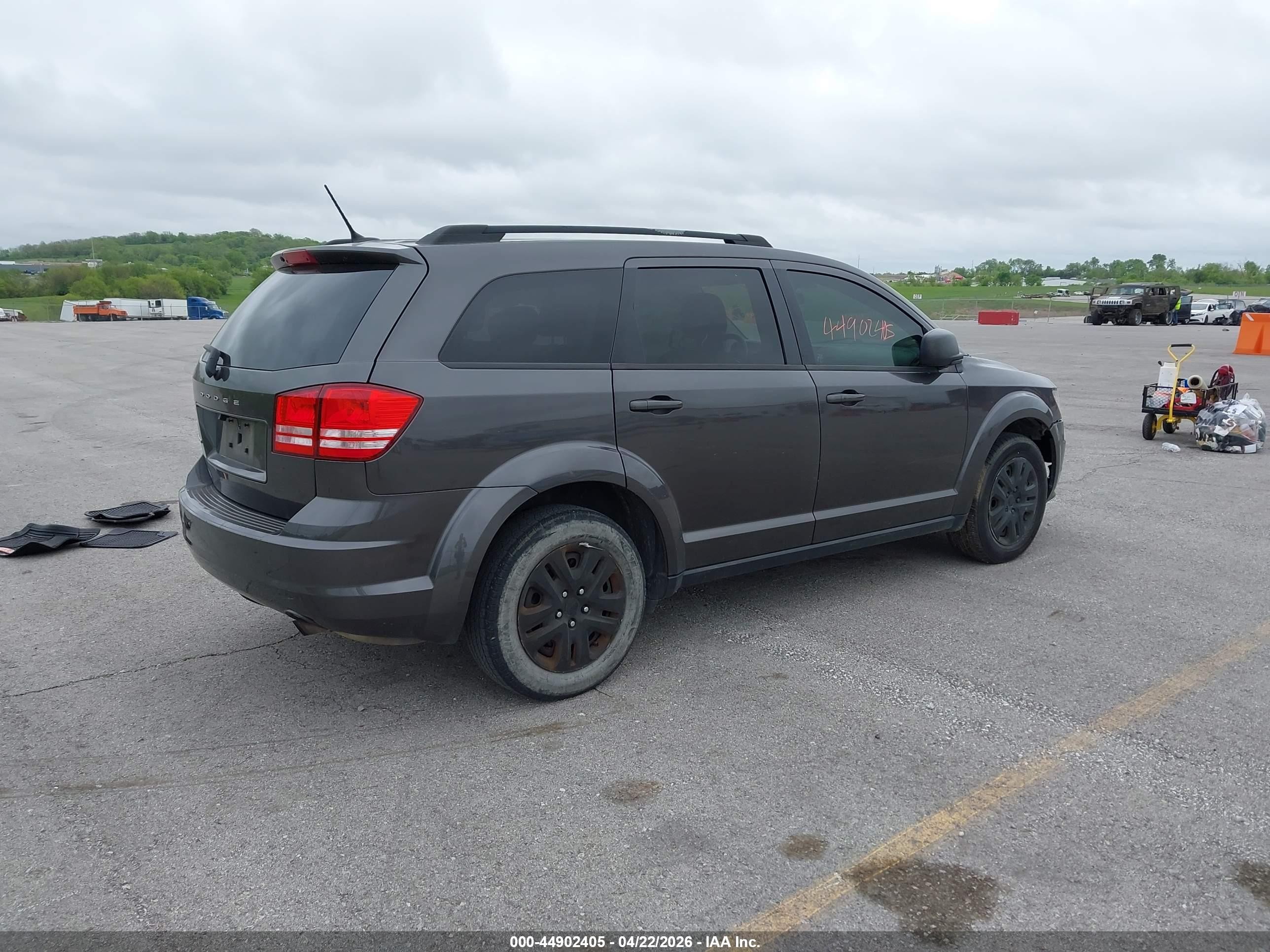 2017 Dodge Journey Se Black vin: 3C4PDCAB8HT707253