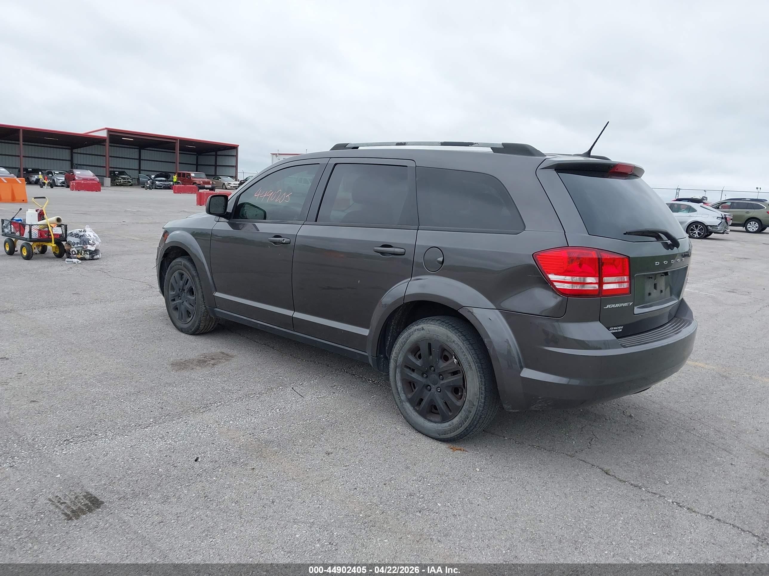 2017 Dodge Journey Se Black vin: 3C4PDCAB8HT707253
