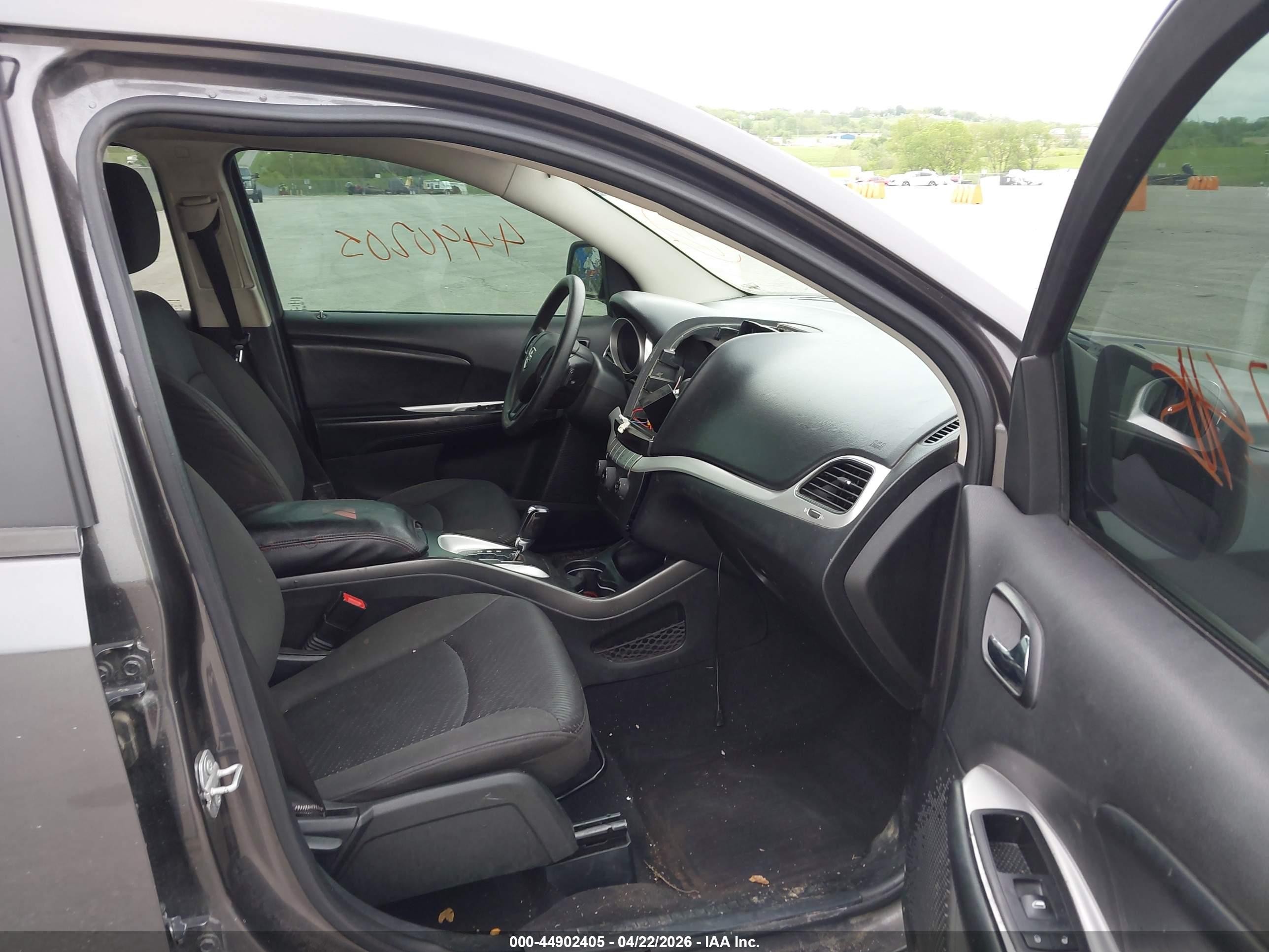 2017 Dodge Journey Se Black vin: 3C4PDCAB8HT707253