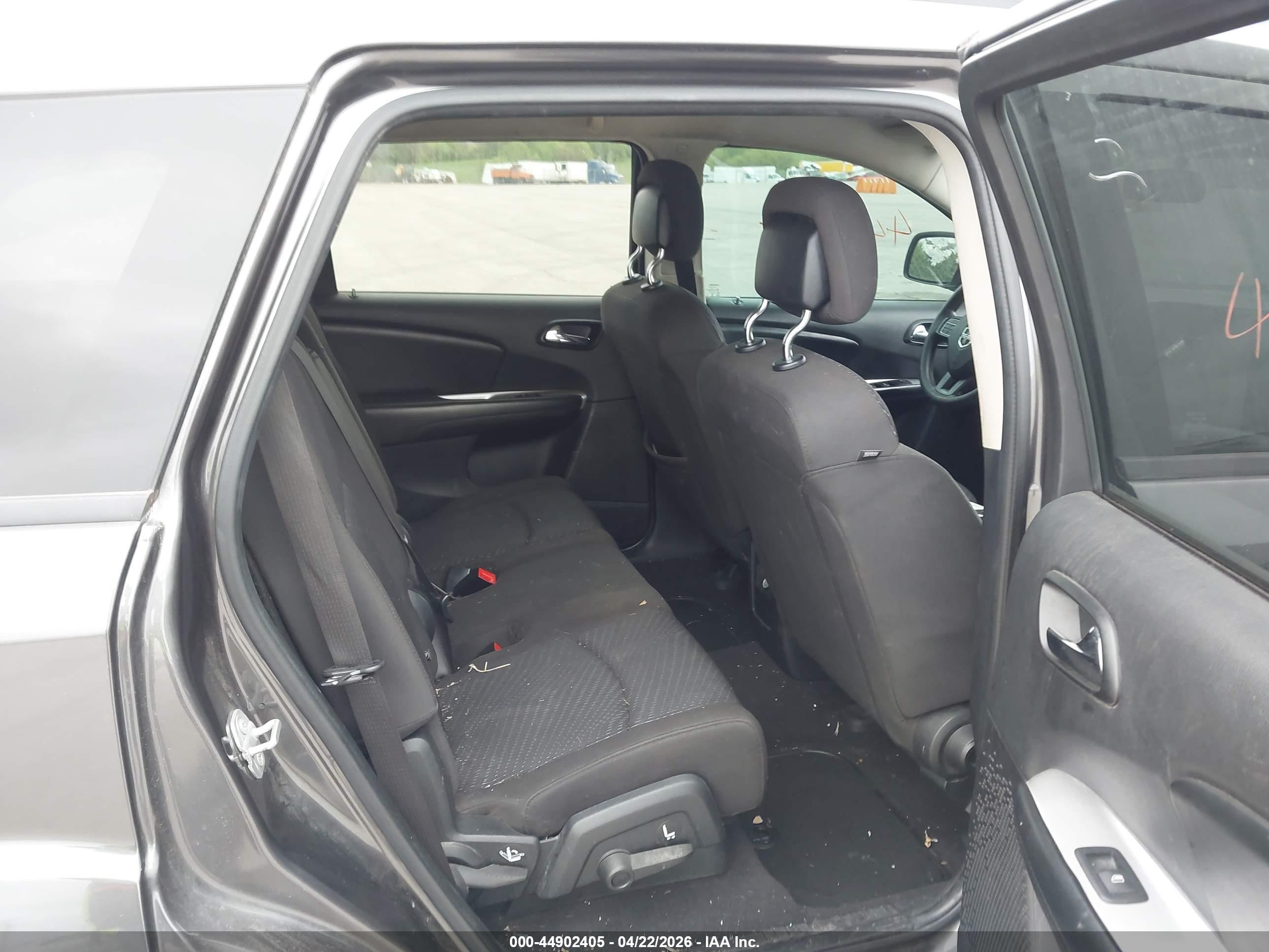 2017 Dodge Journey Se Black vin: 3C4PDCAB8HT707253
