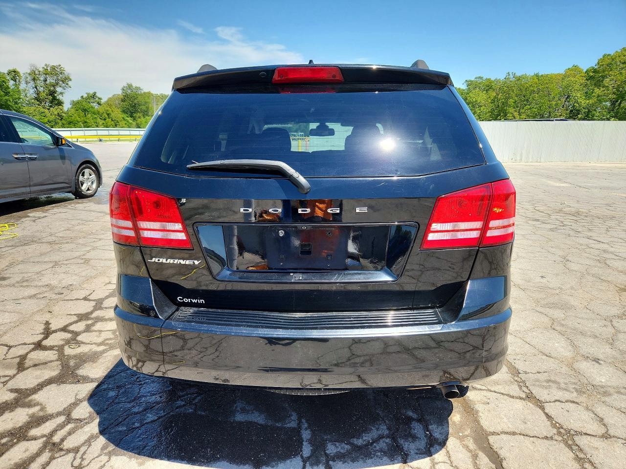 2018 Dodge Journey Se Black vin: 3C4PDCAB8JT498294