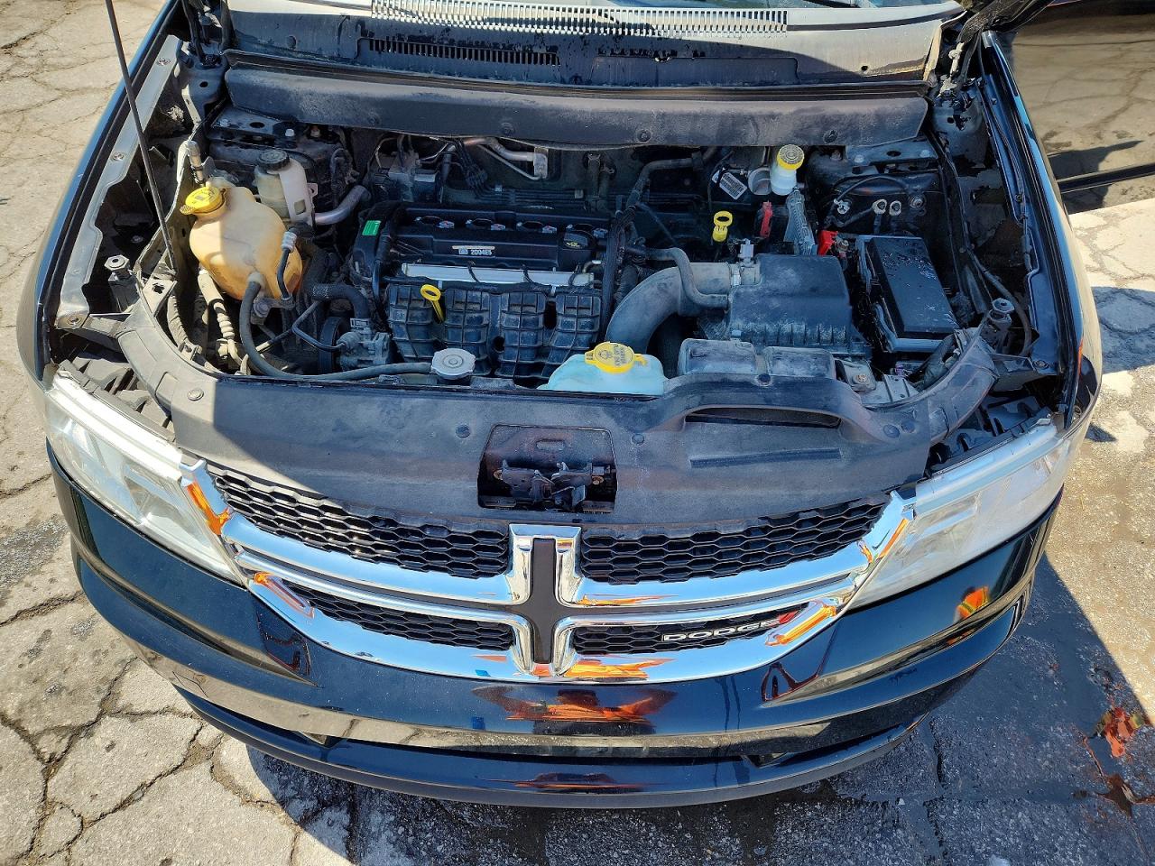 2018 Dodge Journey Se Black vin: 3C4PDCAB8JT498294