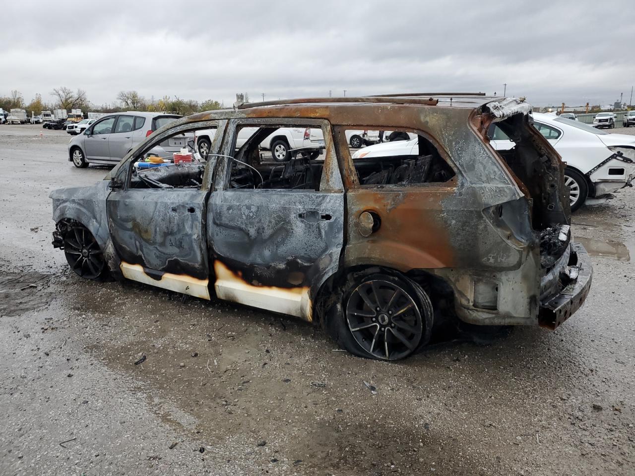 2018 Dodge Journey Se Burn vin: 3C4PDCAB8JT506703