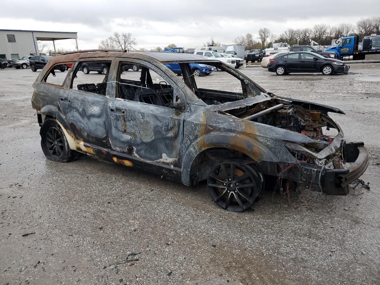 2018 Dodge Journey Se Burn vin: 3C4PDCAB8JT506703