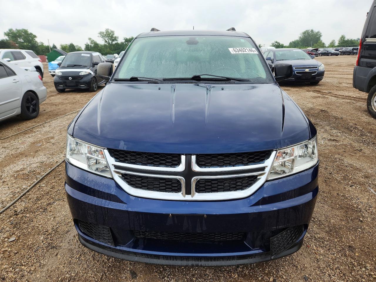 2018 Dodge Journey Se Blue vin: 3C4PDCAB8JT517684
