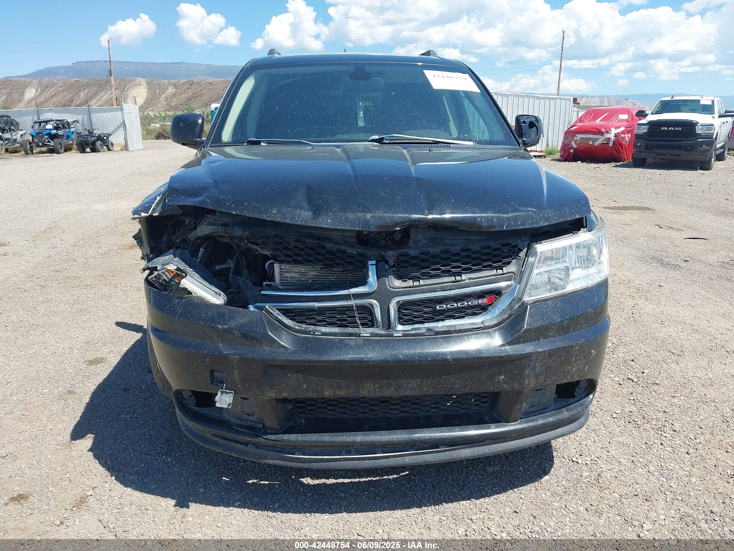 2020 Dodge Journey Se Value Black vin: 3C4PDCAB8LT207294