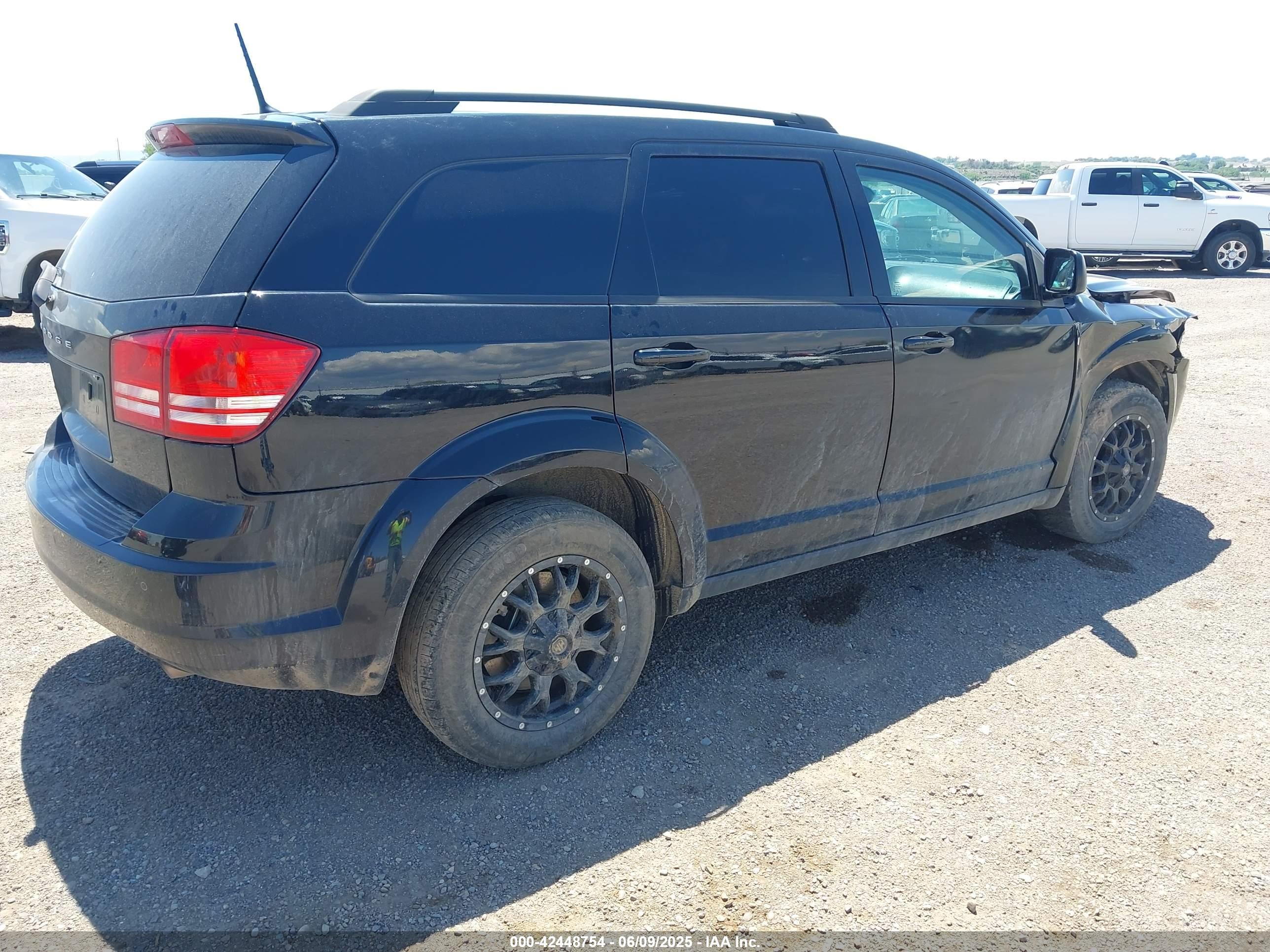 2020 Dodge Journey Se Value Black vin: 3C4PDCAB8LT207294