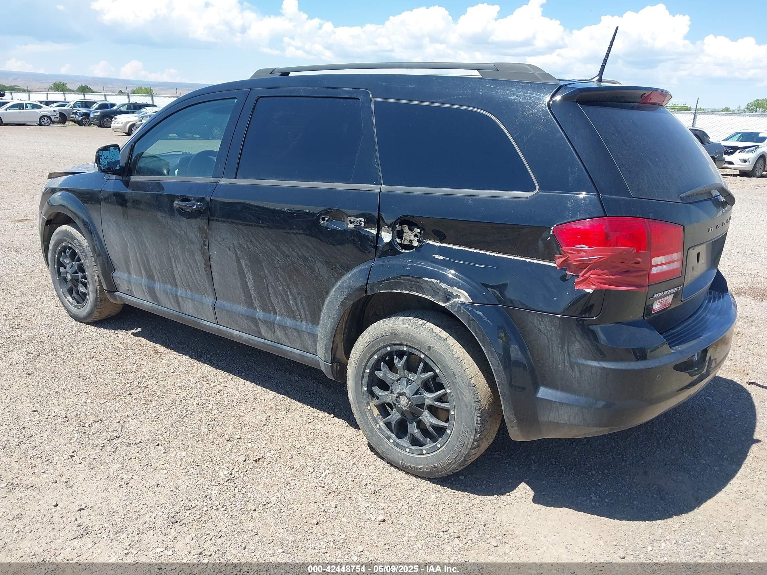2020 Dodge Journey Se Value Black vin: 3C4PDCAB8LT207294