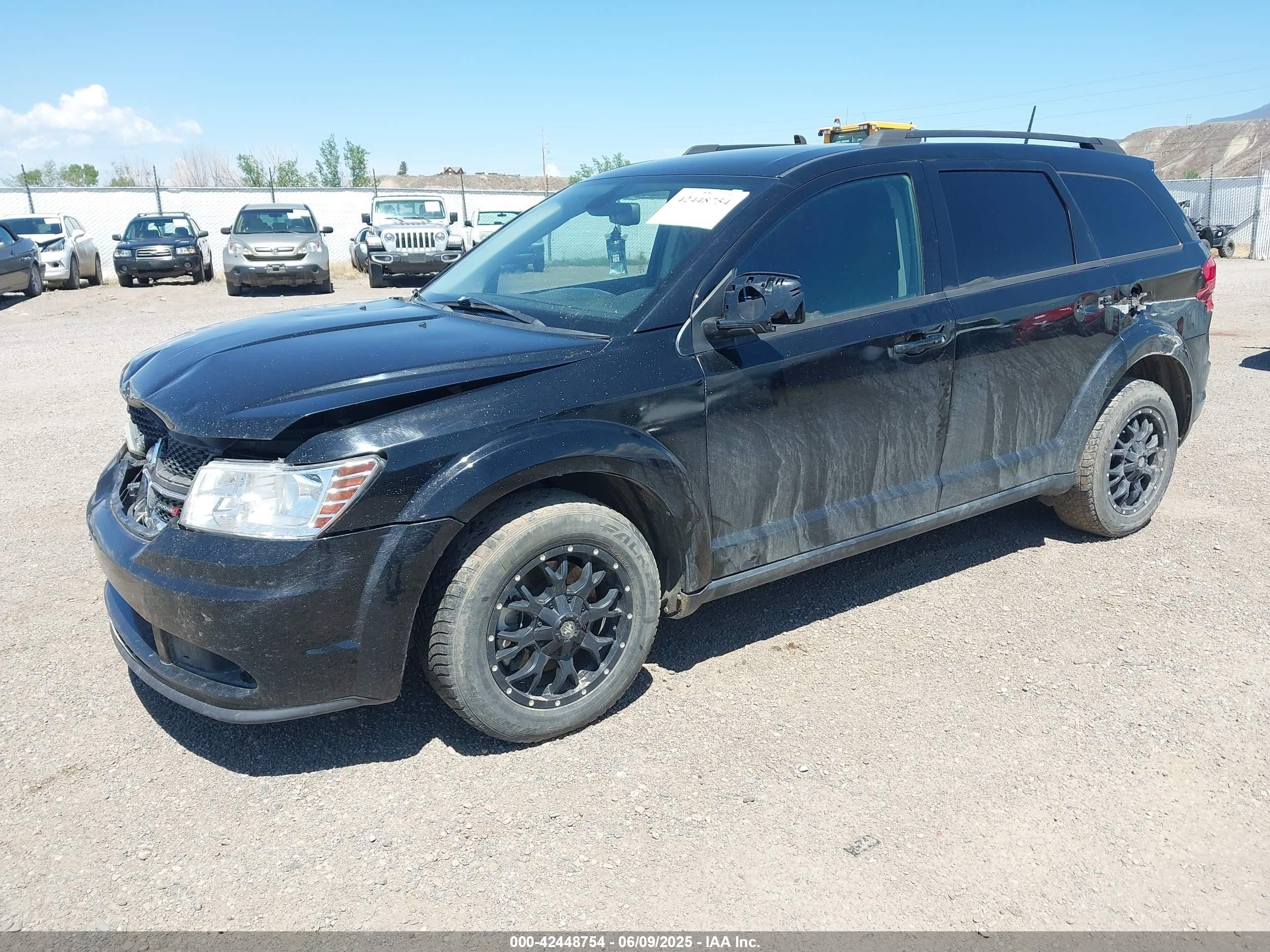 2020 Dodge Journey Se Value Black vin: 3C4PDCAB8LT207294