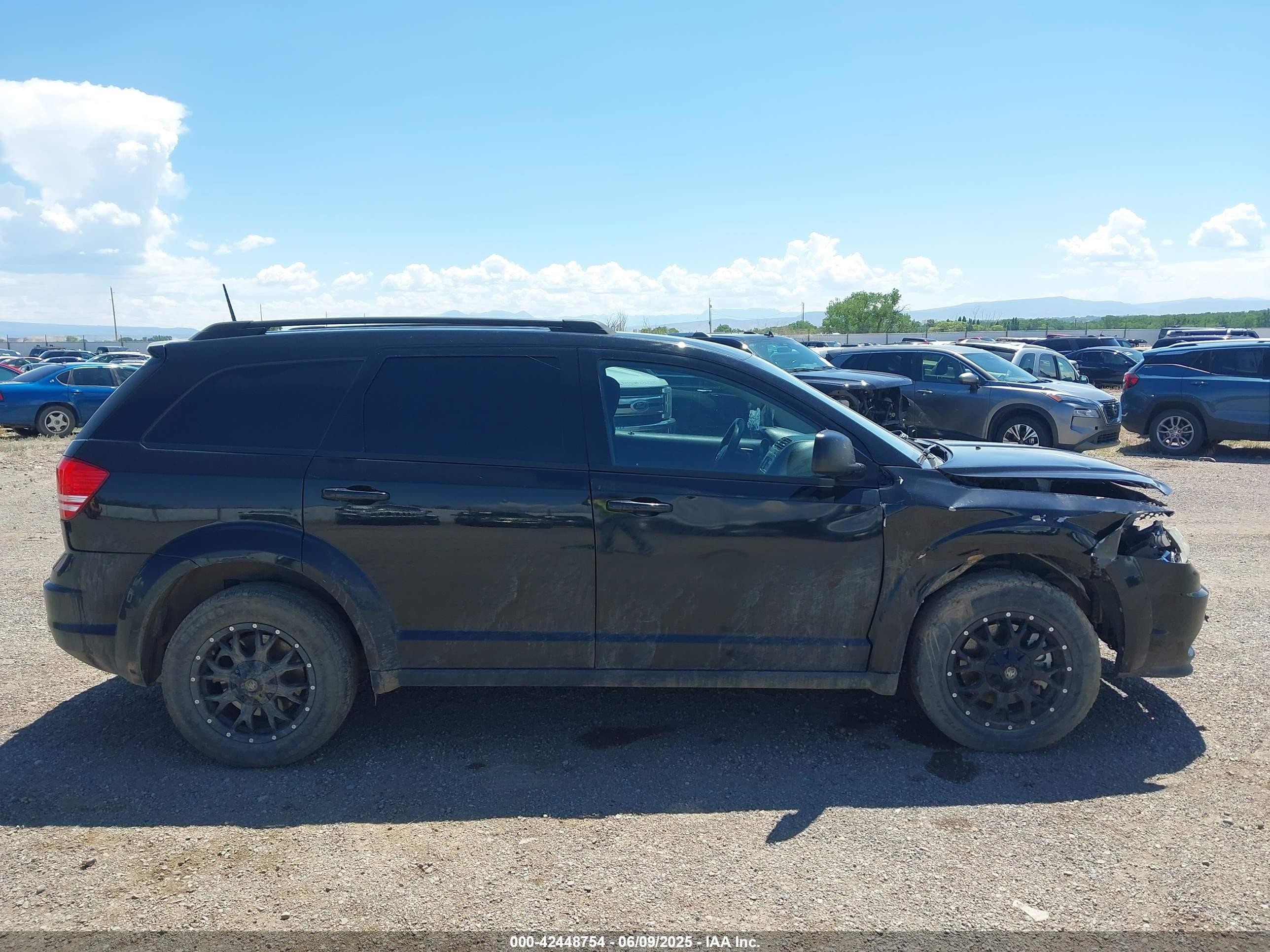 2020 Dodge Journey Se Value Black vin: 3C4PDCAB8LT207294