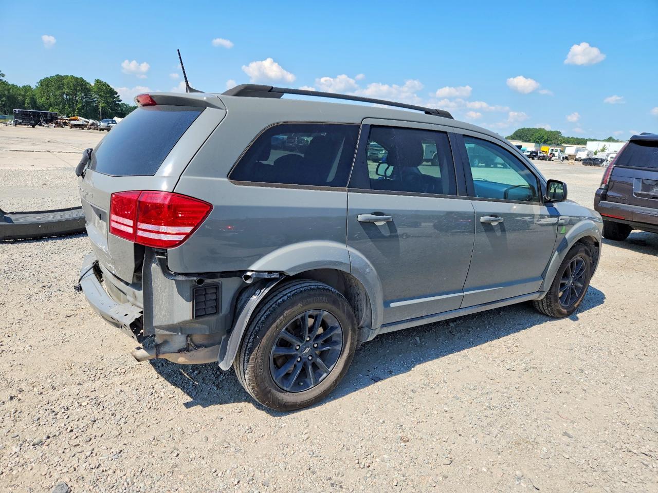 2020 Dodge Journey Se Gray vin: 3C4PDCAB8LT272176