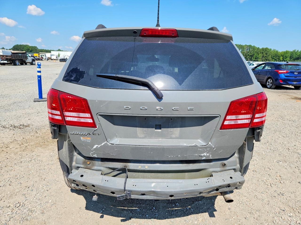 2020 Dodge Journey Se Gray vin: 3C4PDCAB8LT272176