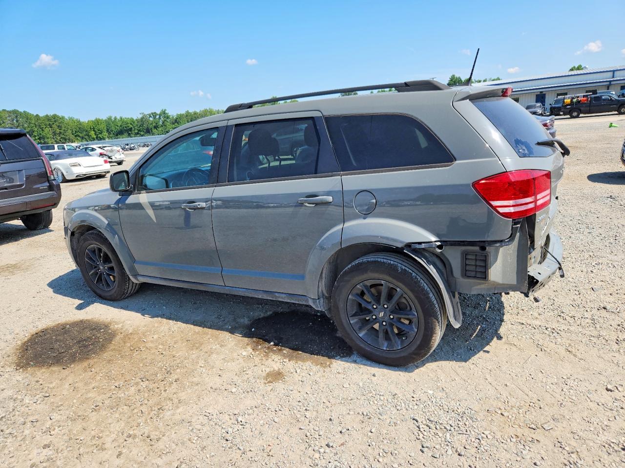 2020 Dodge Journey Se Gray vin: 3C4PDCAB8LT272176