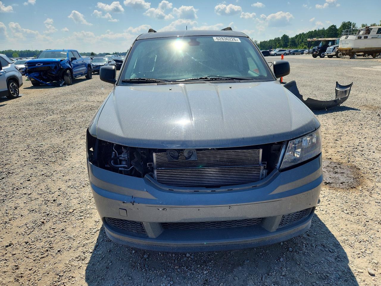 2020 Dodge Journey Se Gray vin: 3C4PDCAB8LT272176