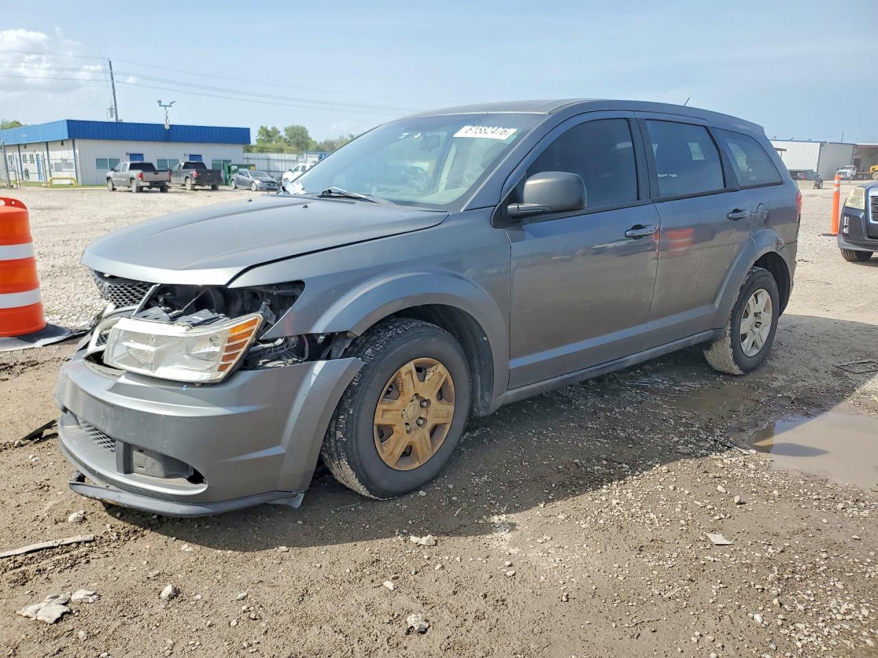2012 Dodge Journey Se Gray vin: 3C4PDCAB9CT262367