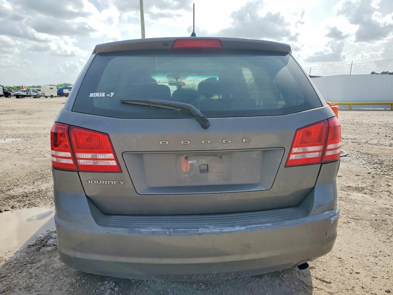 2012 Dodge Journey Se Gray vin: 3C4PDCAB9CT262367