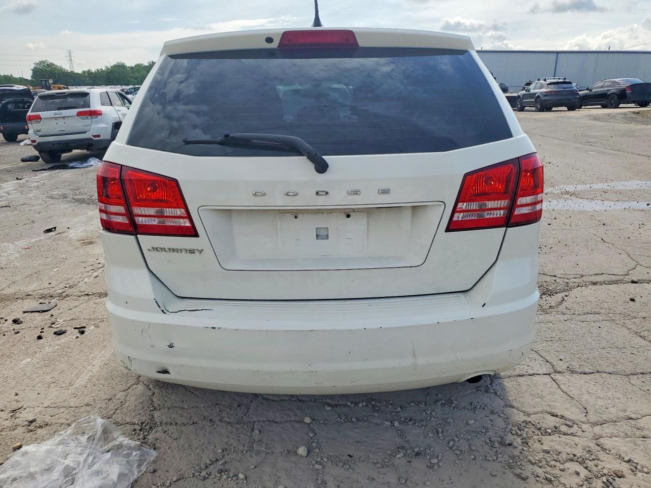 2012 Dodge Journey Se White vin: 3C4PDCAB9CT276270