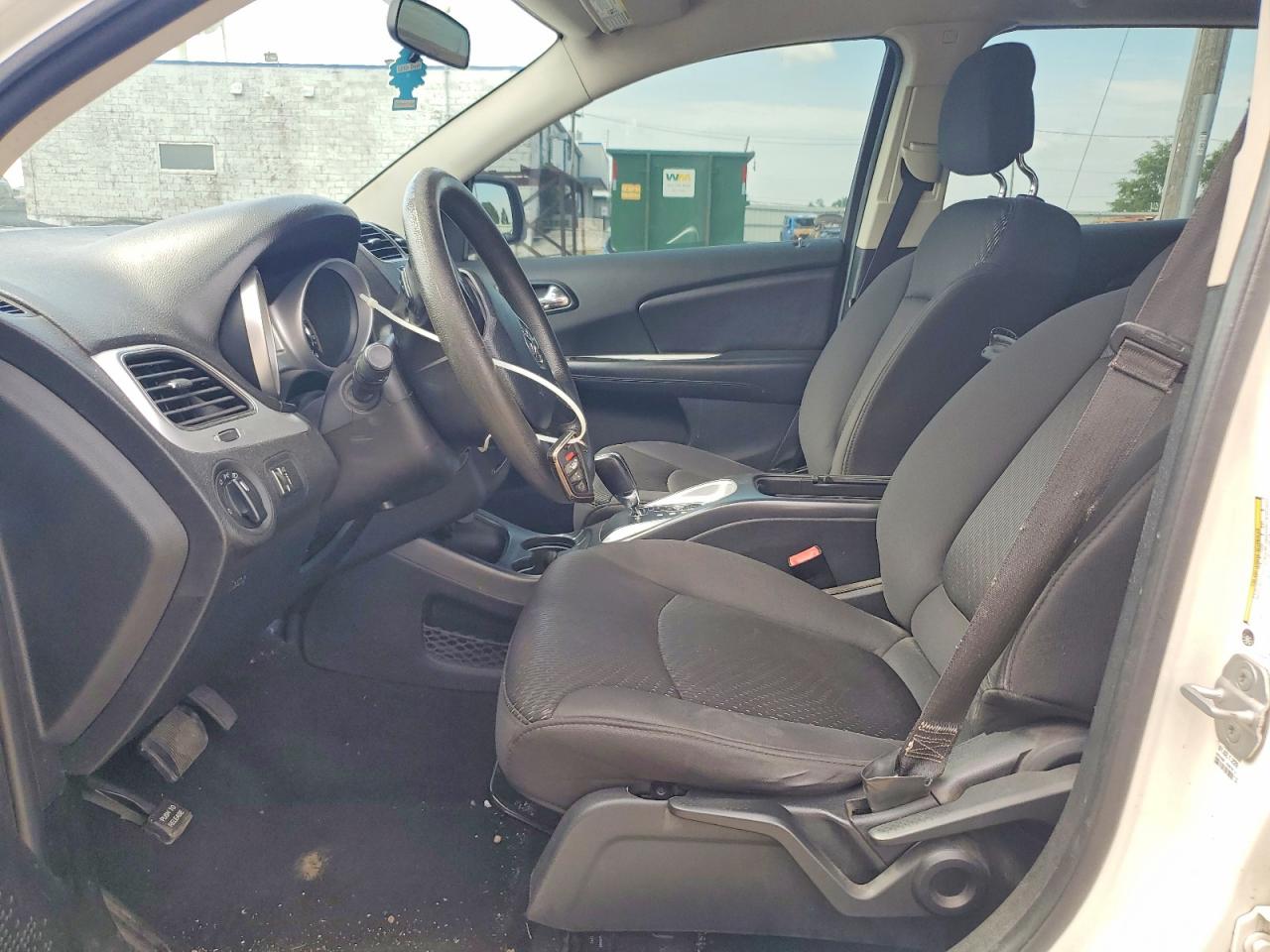 2012 Dodge Journey Se White vin: 3C4PDCAB9CT276270