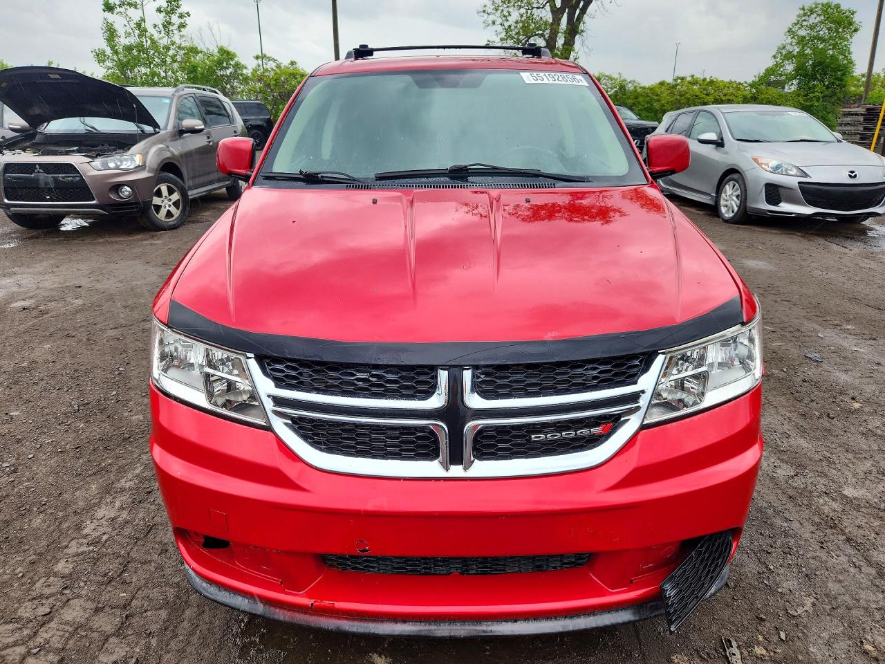2012 Dodge Journey Se Red vin: 3C4PDCAB9CT333700