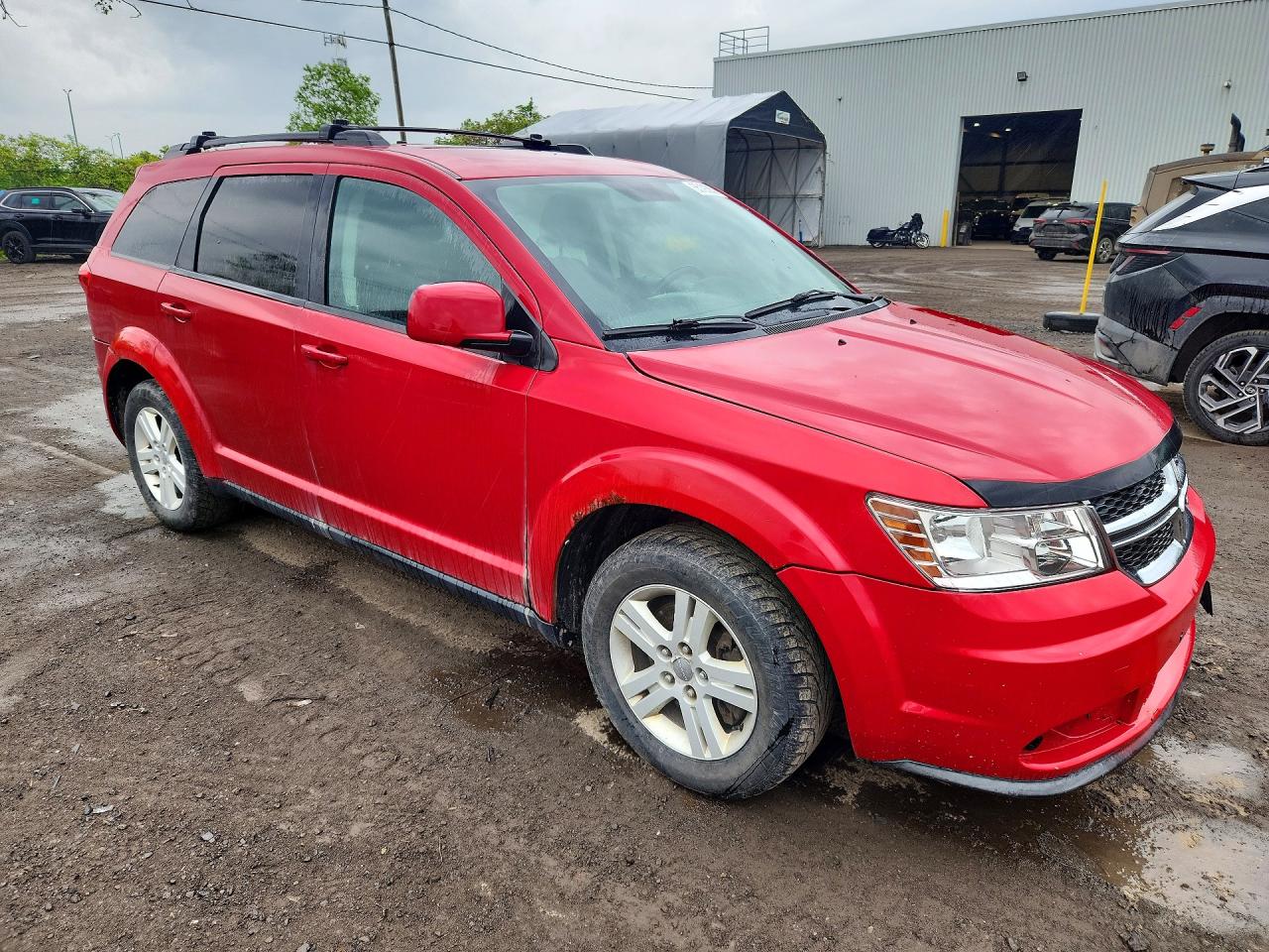 2012 Dodge Journey Se Red vin: 3C4PDCAB9CT333700